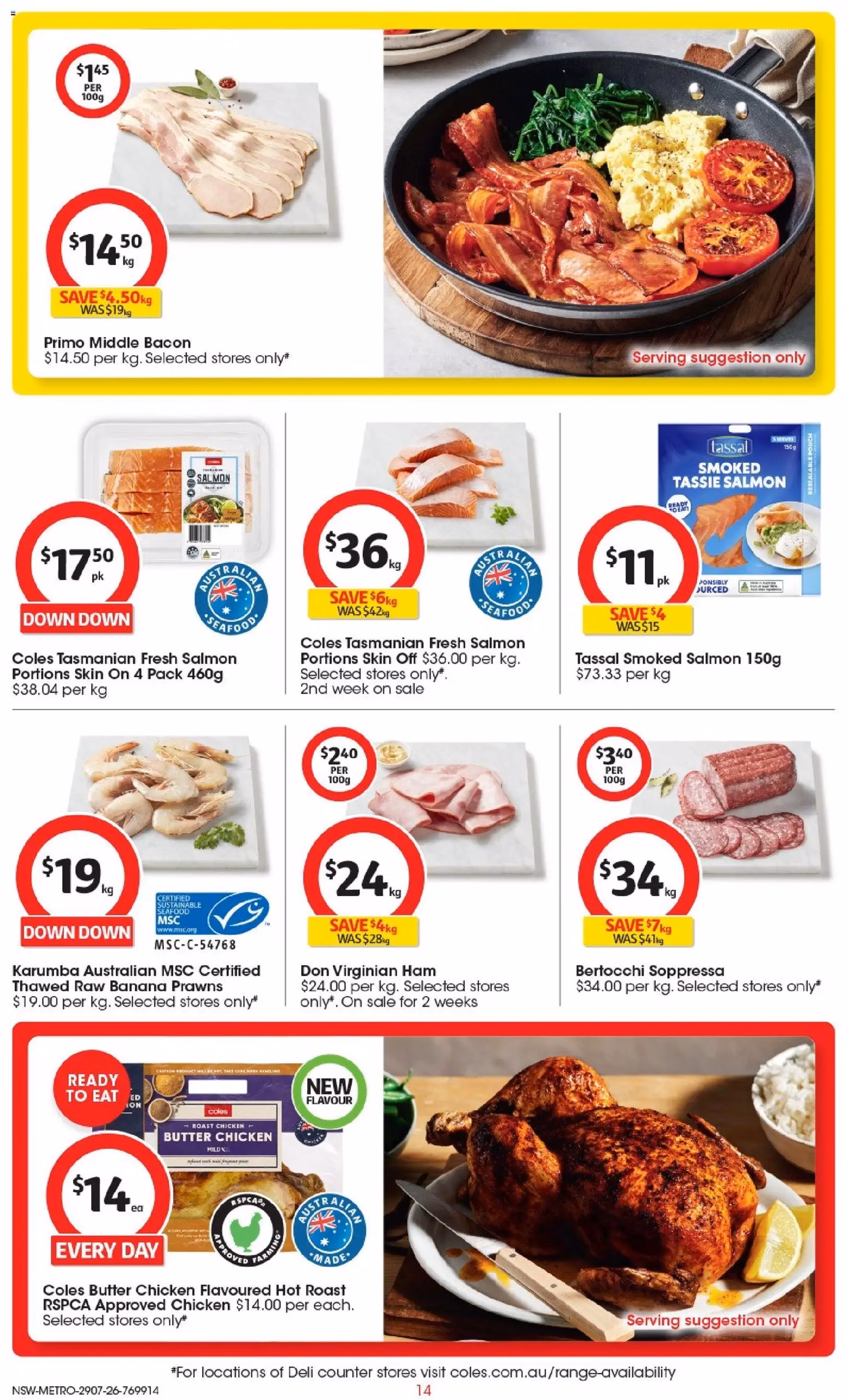 Coles catalogue - valid flyer from 29/07/2026, page 14 of 46