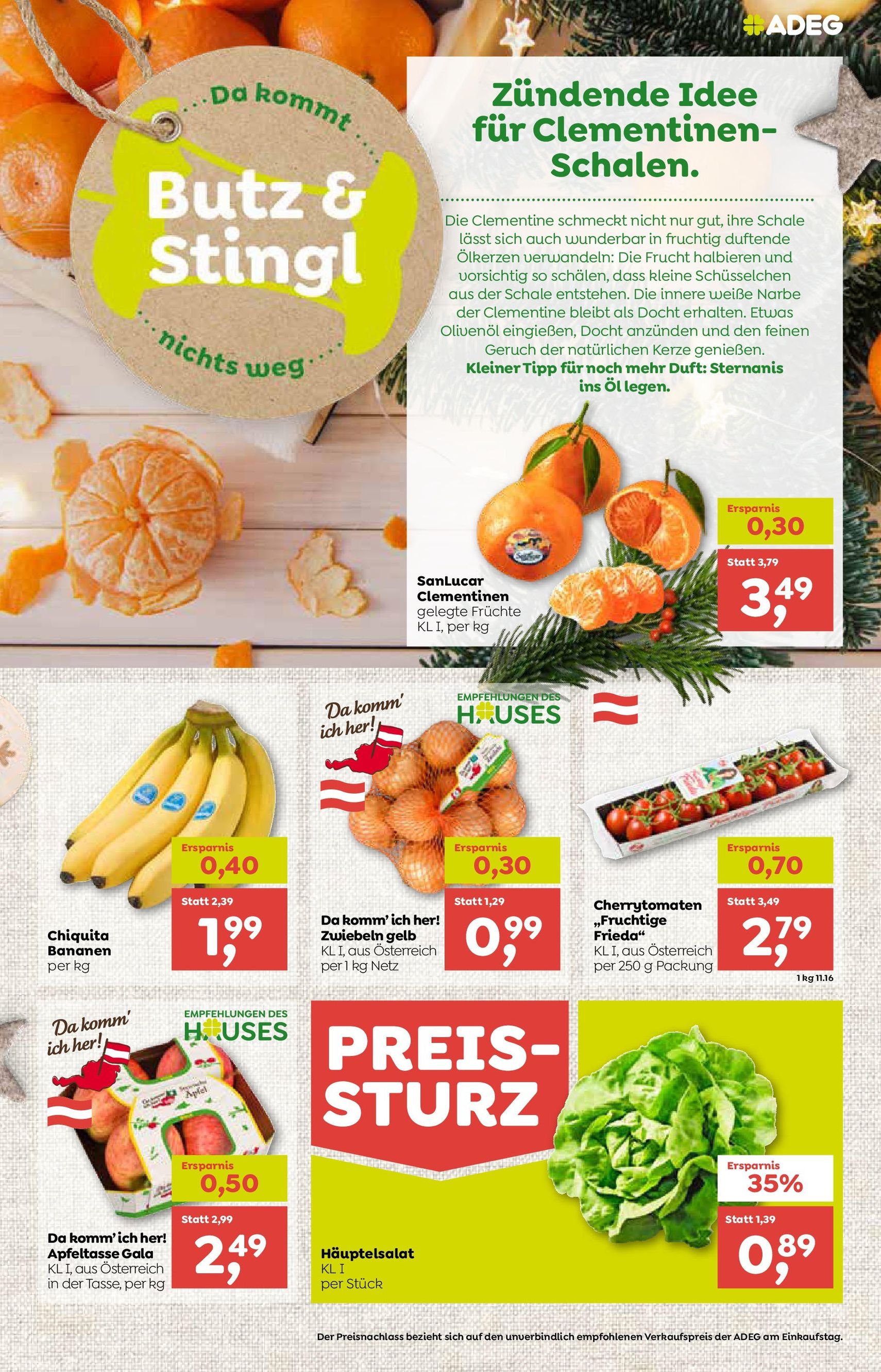 ADEG Wolfurt - Gültiger Prospekt ab 04.12.2025, Seite 3 von insgesamt 12