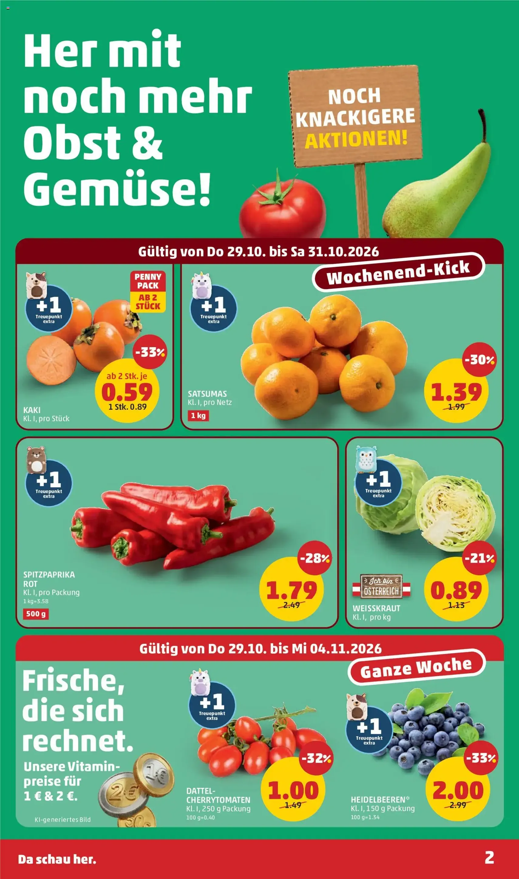 Penny Markt Flugblatt - Gültiger Prospekt ab 29.10.2026, Seite 2 von insgesamt 36
