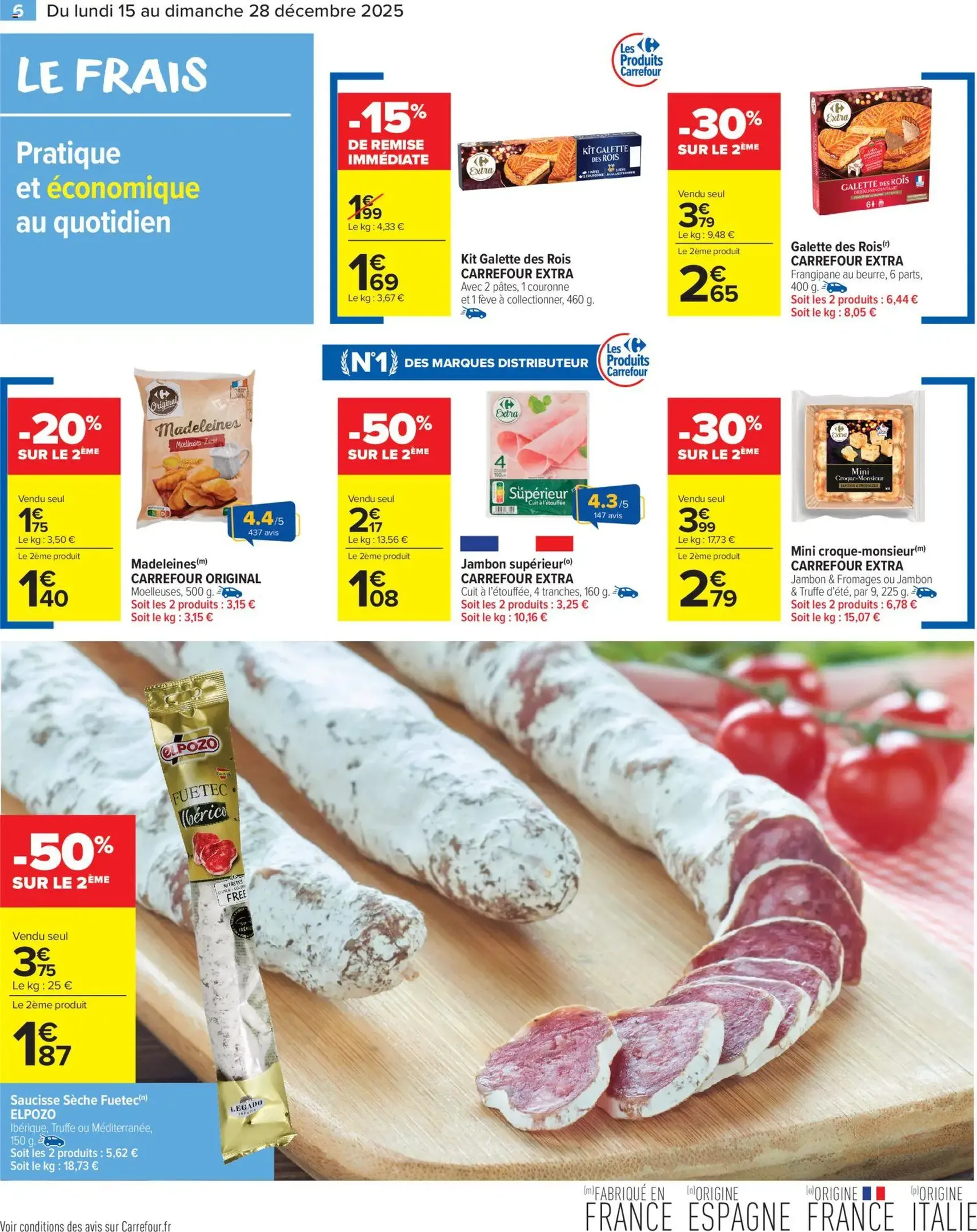 Carrefour Market Brunch d'hiver - brochure valable à partir du 15/12/2025, page 8 sur 20