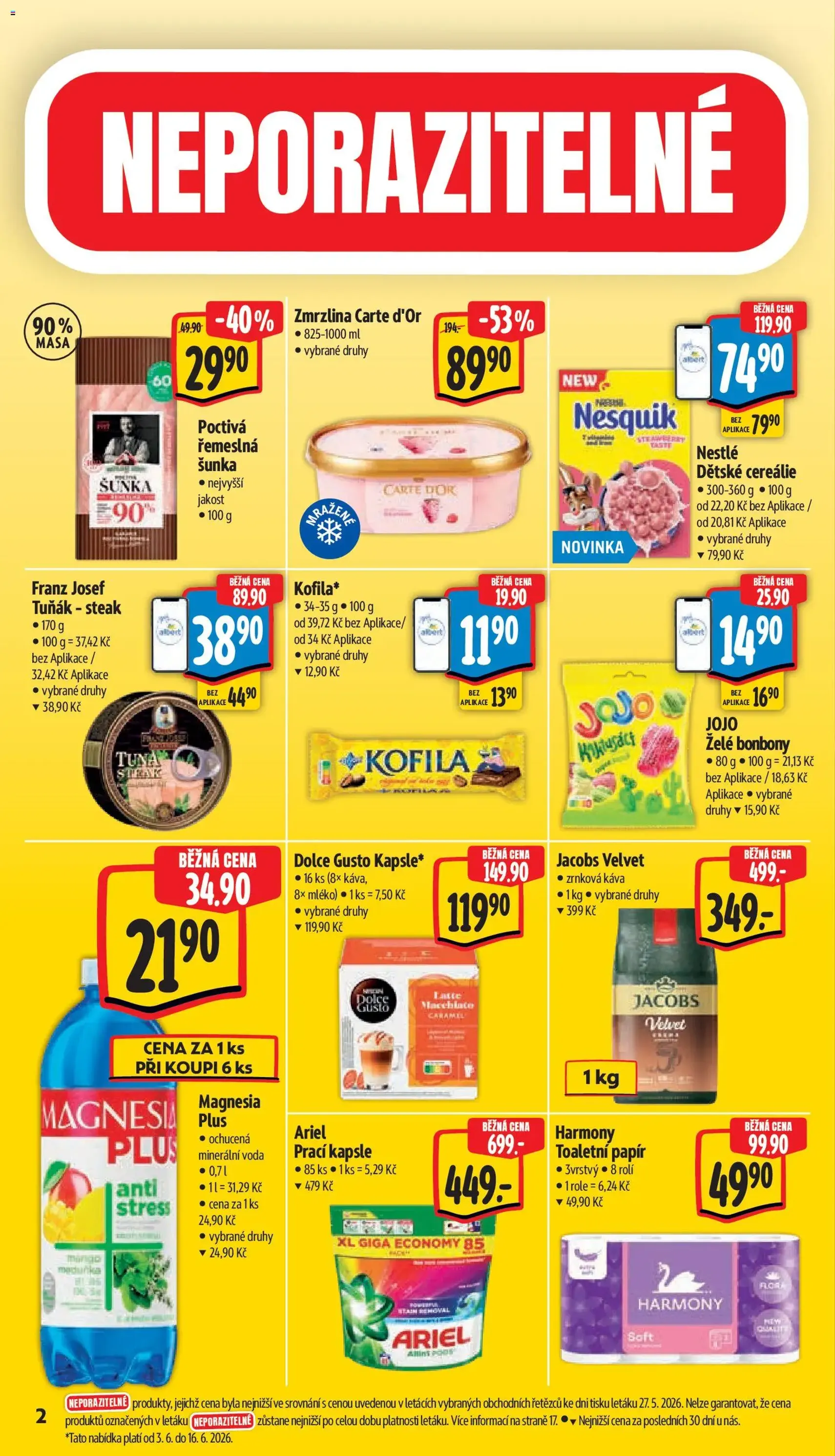 Albert leták - Hypermarket - platný leták od 03.06.2026 strana 6 z 50