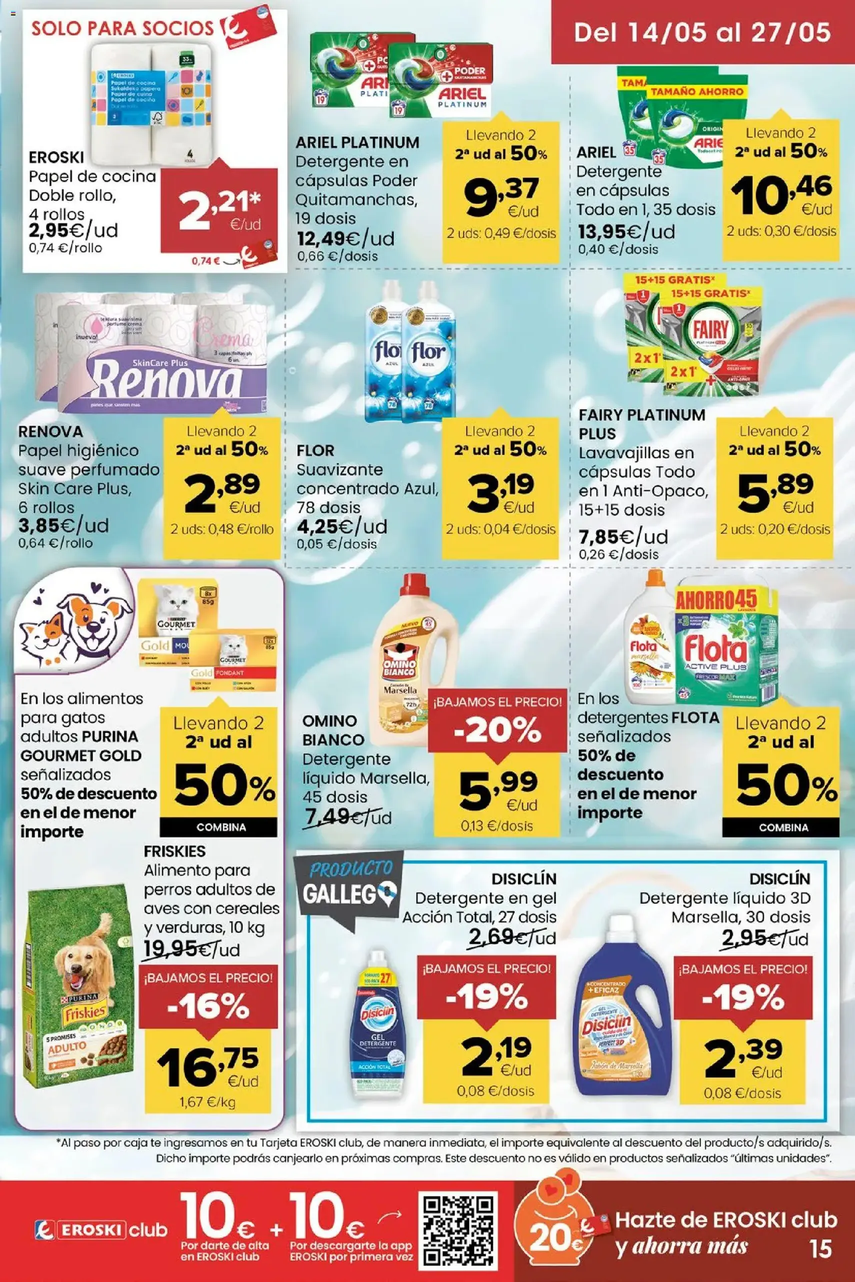 Eroski Miramos por ti - folleto válido desde 14/05/2026 página 15 de 16