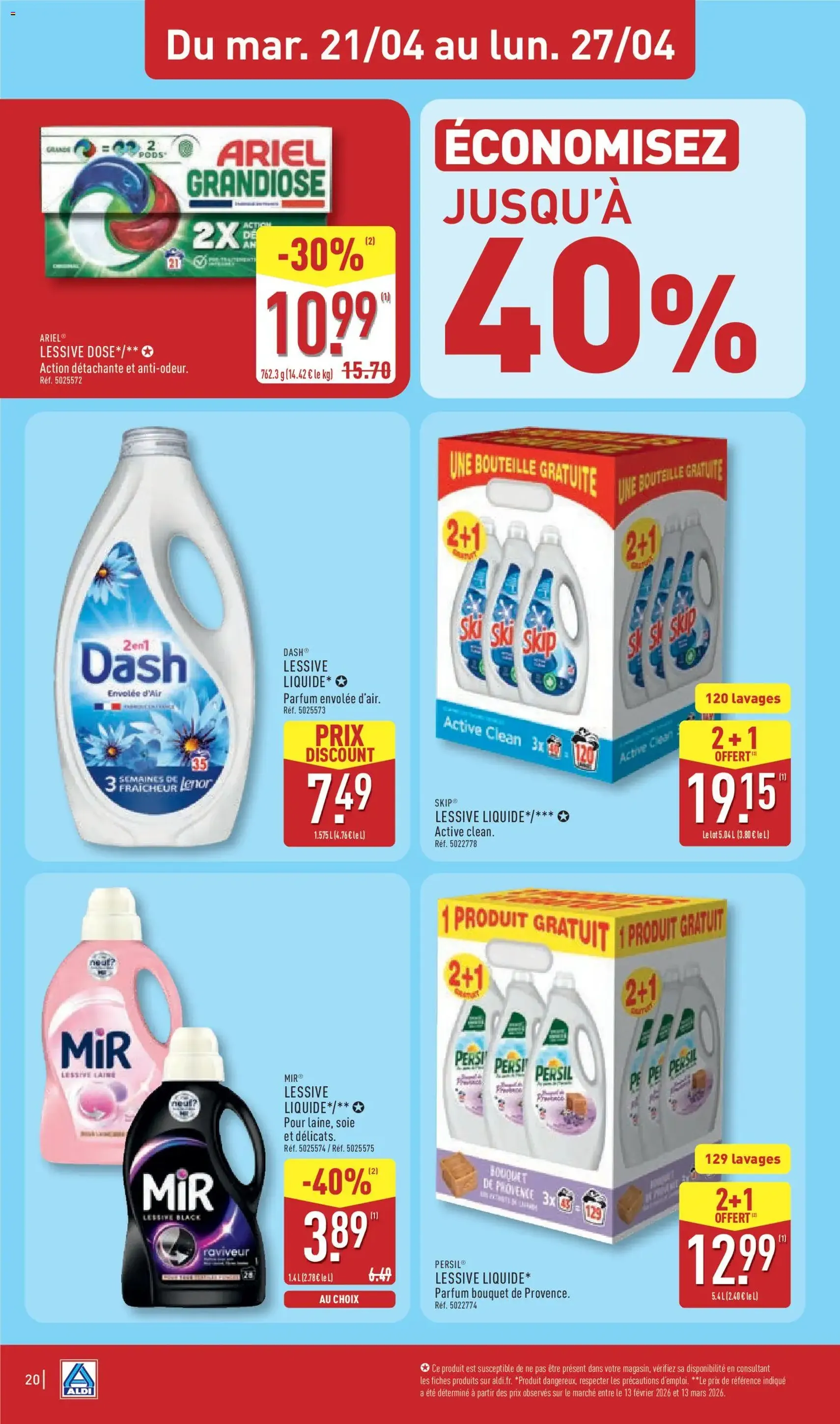 Aldi catalogue - brochure valable à partir du 21/04/2026, page 22 sur 44