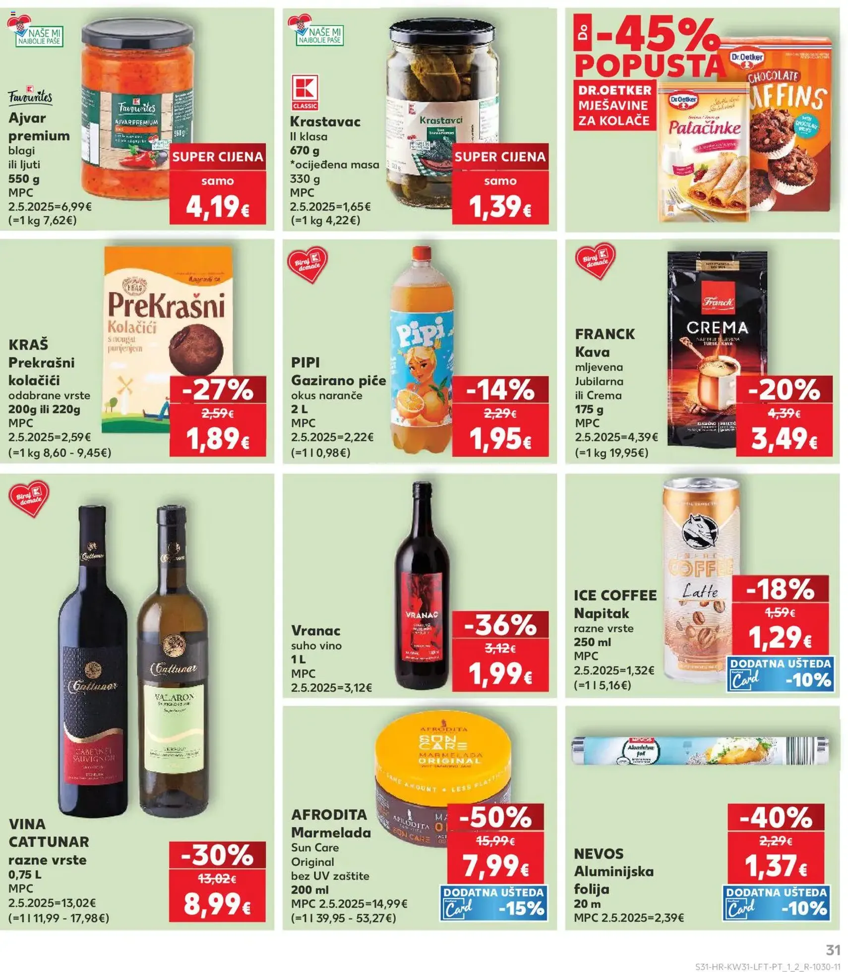 Kaufland HR akciós újság - 2026.07.29. érvényes szórólap 31 oldal 32 oldalból