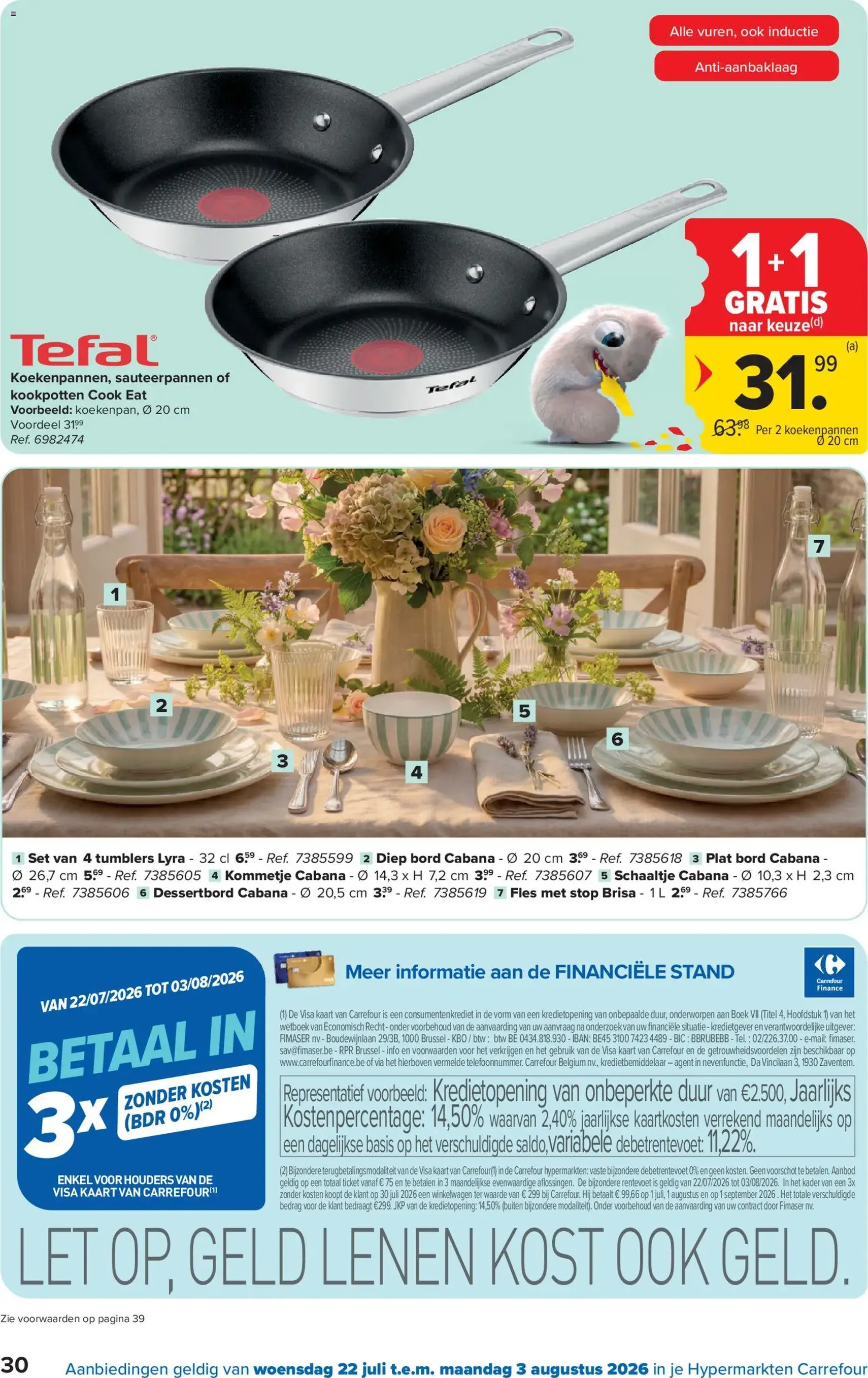 Carrefour folder week 30 - geldige folder vanaf 22/07/2026 pagina 30 van 40
