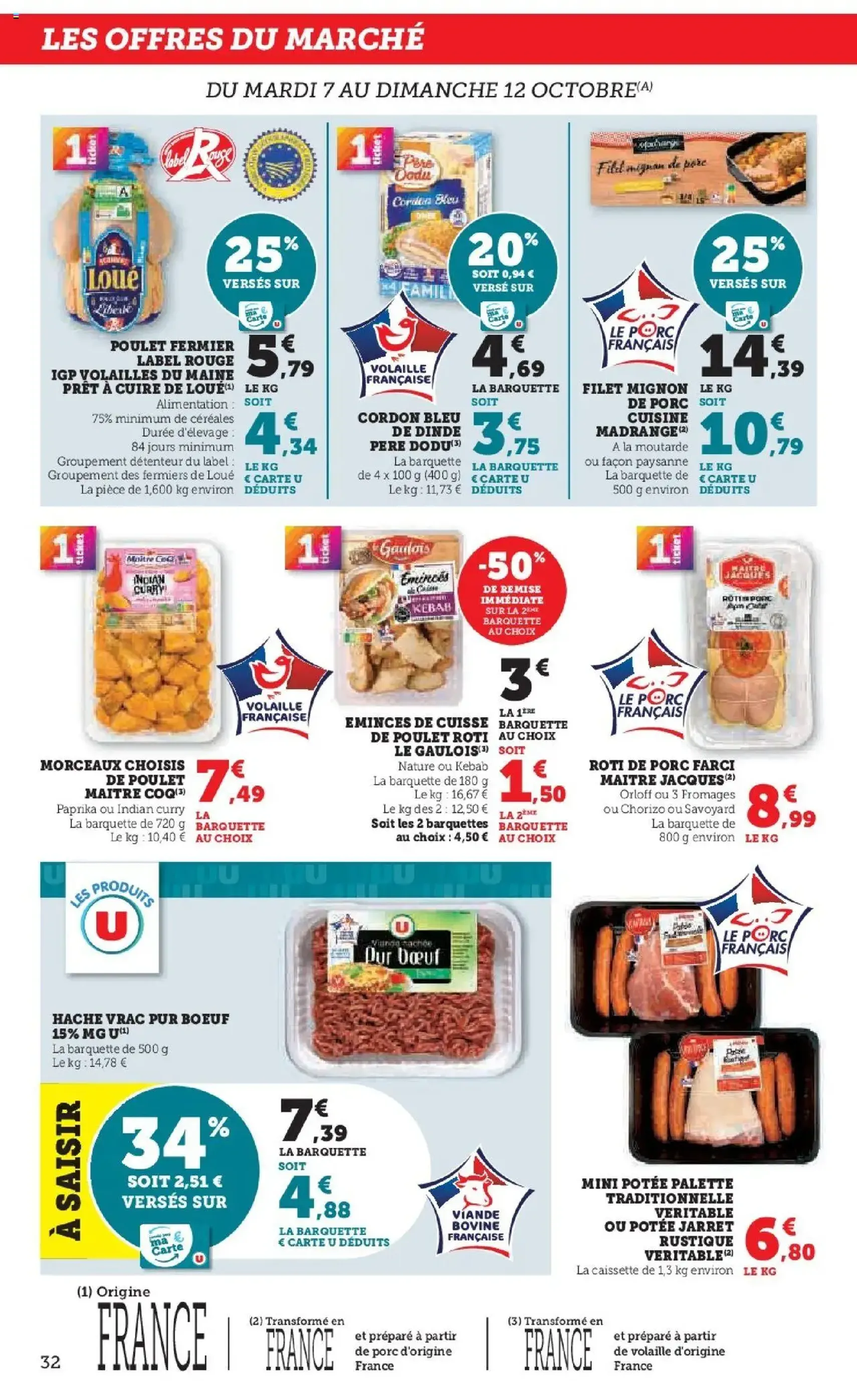 Hyper U catalogue - brochure valable à partir du 07/10/2025, page 32 sur 44