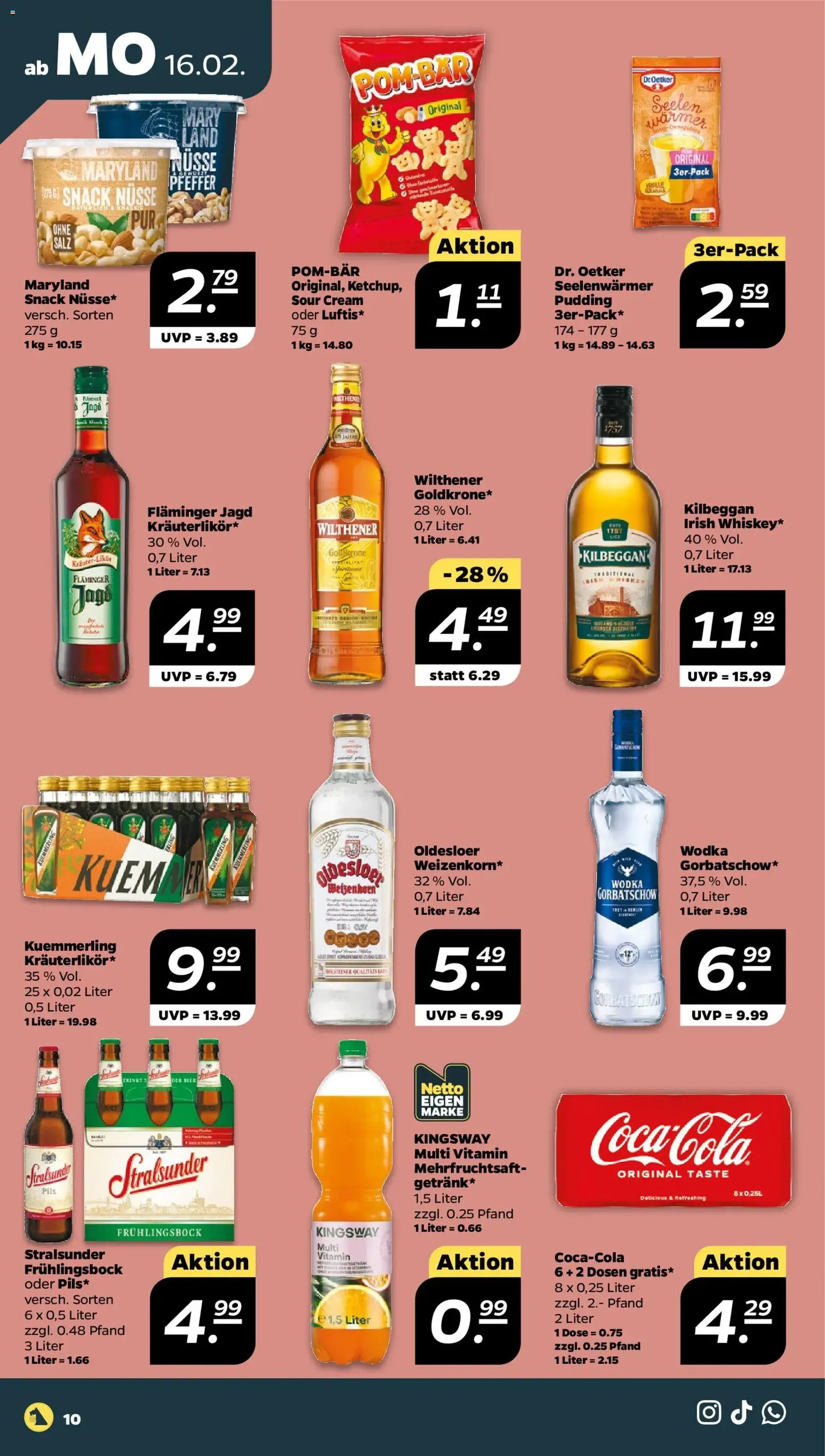 Netto Prospekt - Gültiger Prospekt ab 16.02.2026, Seite 10 von insgesamt 40