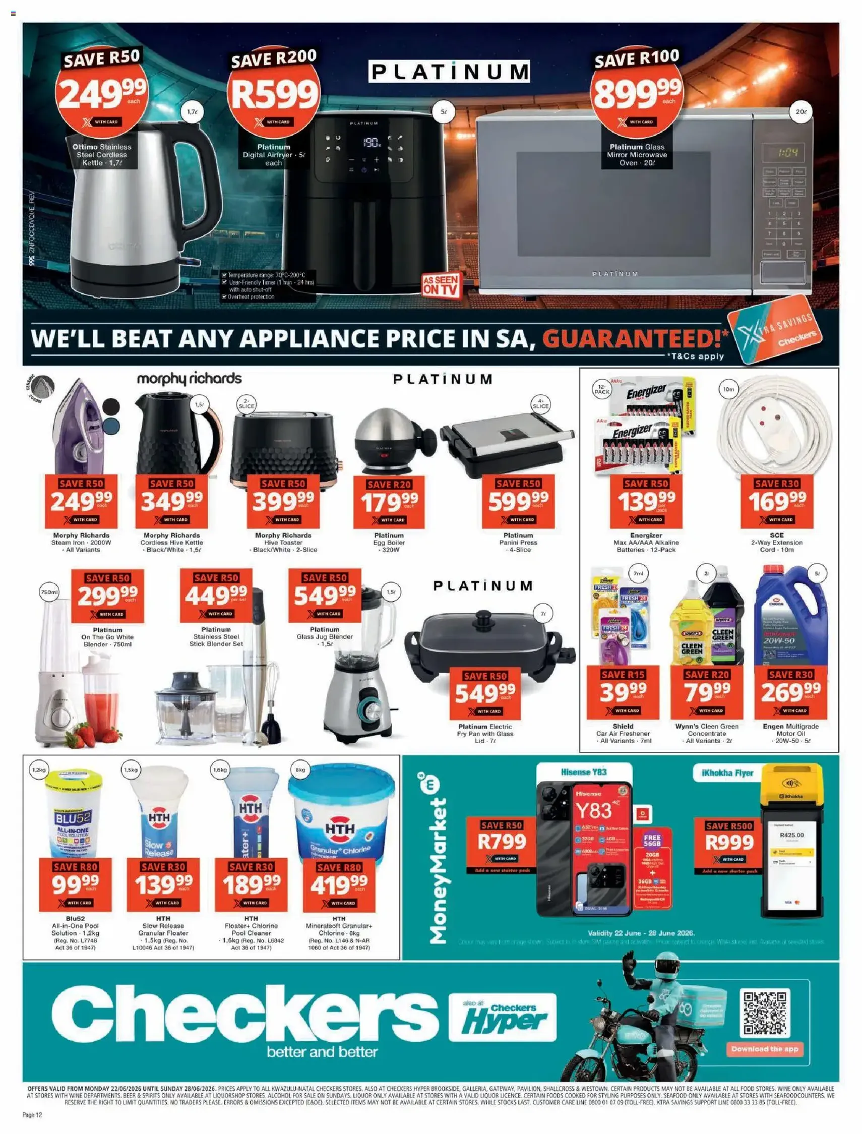 Checkers Specials - valid flyer from 22/06/2026, page 12 of 12