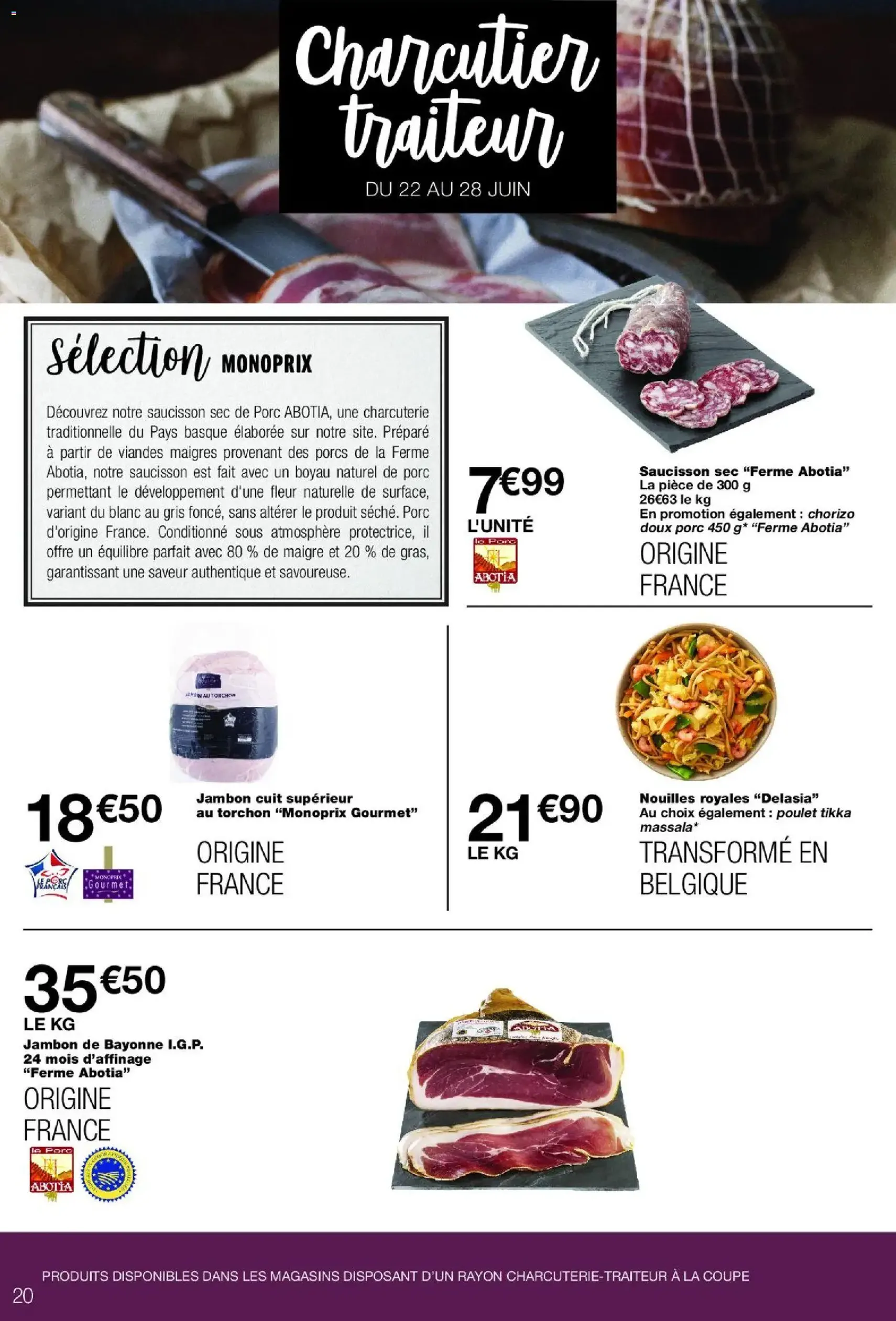 Monoprix catalogue - brochure valable à partir du 16/06/2026, page 20 sur 65
