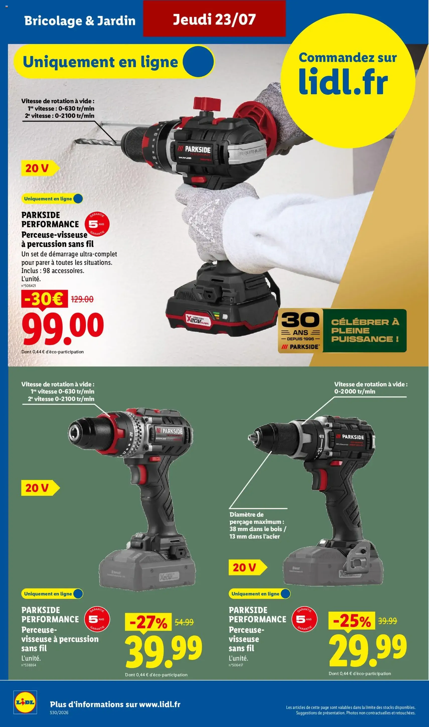LIDL catalogue - brochure valable à partir du 23/07/2026, page 6 sur 64