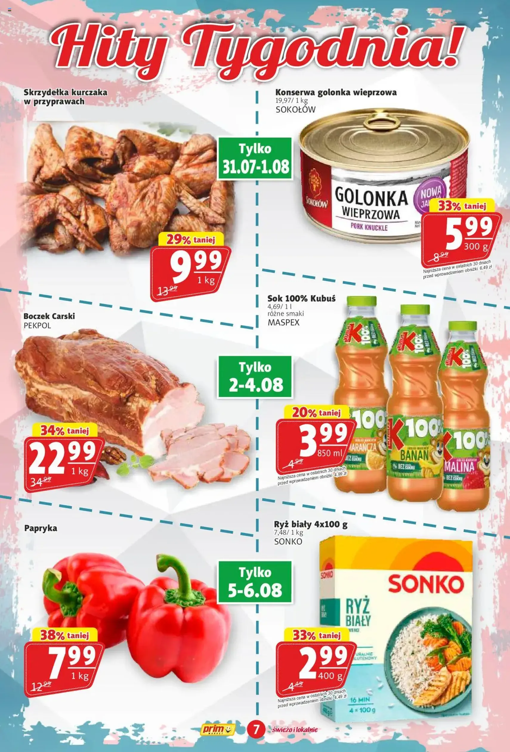 Prim Market Gazetka - ważny gazetka od 31.07.2025 strona 7 z 16 Prim Market Gazetka - ważny gazetka od 31.07.2025 strona 7 z 16