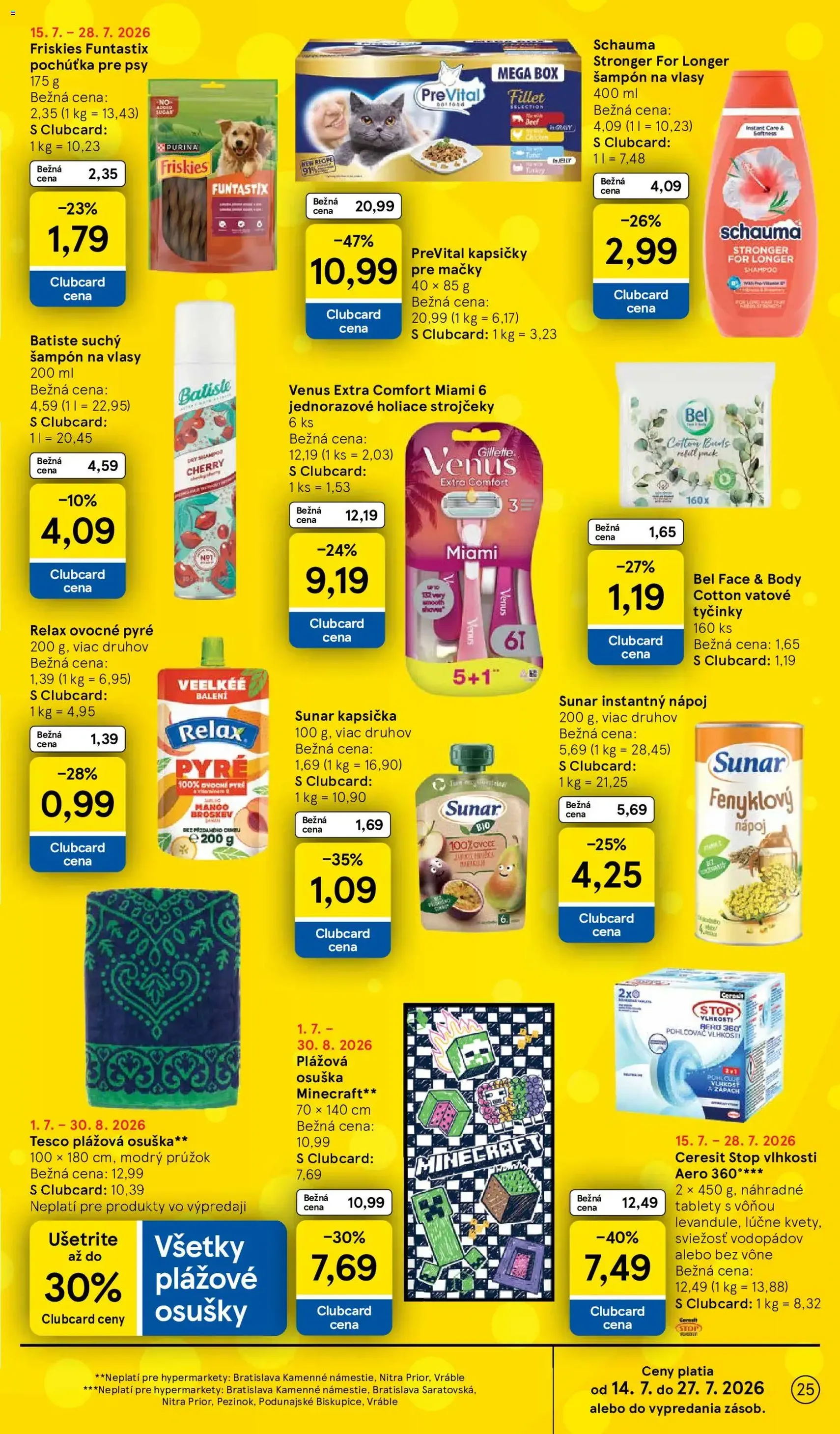 Tesco Hypermarket - leták - platný leták od 15.07.2026 strana 25 z 52