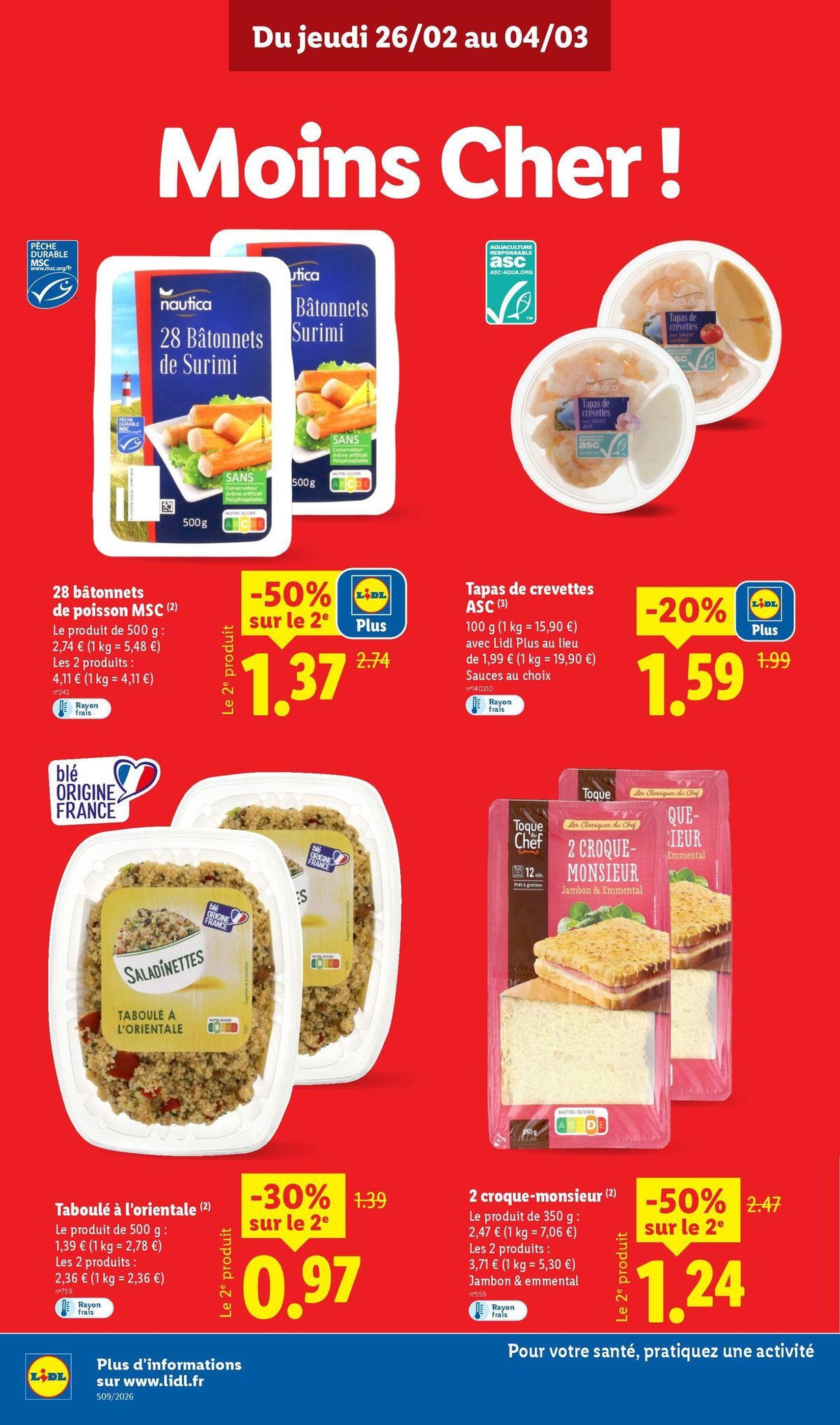 LIDL catalogue semaine 9 - brochure valable à partir du 26/02/2026, page 10 sur 81