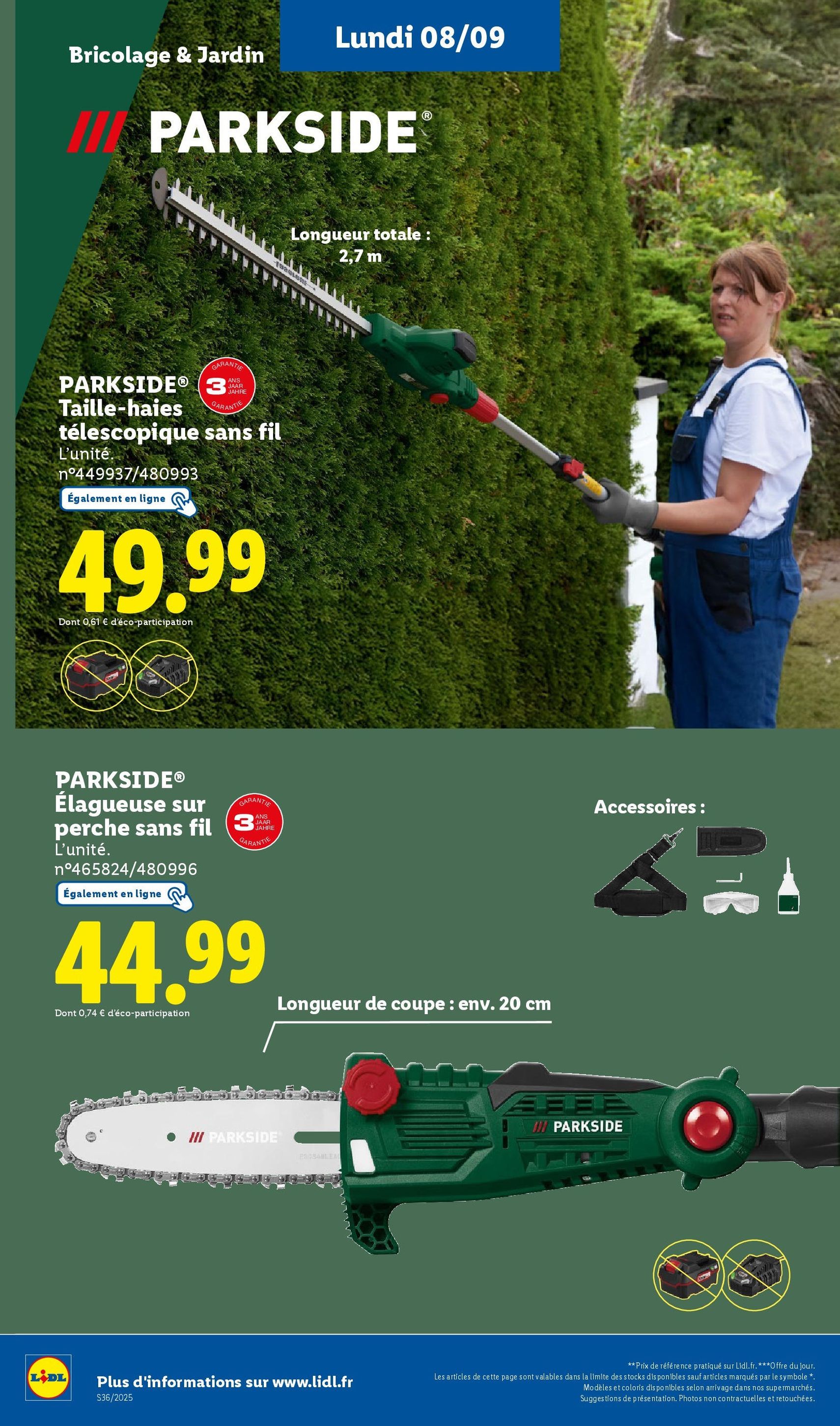 LIDL catalogue semaine 36 - brochure valable à partir du 04/09/2025, page 62 sur 73 LIDL catalogue semaine 36 - brochure valable à partir du 04/09/2025, page 62 sur 73