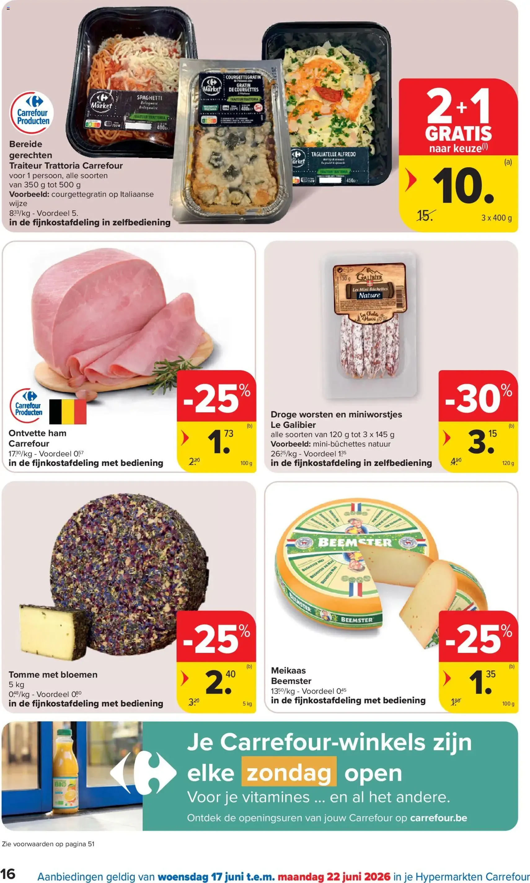Carrefour Folder week 25 - geldige folder vanaf 17/06/2026 pagina 16 van 57