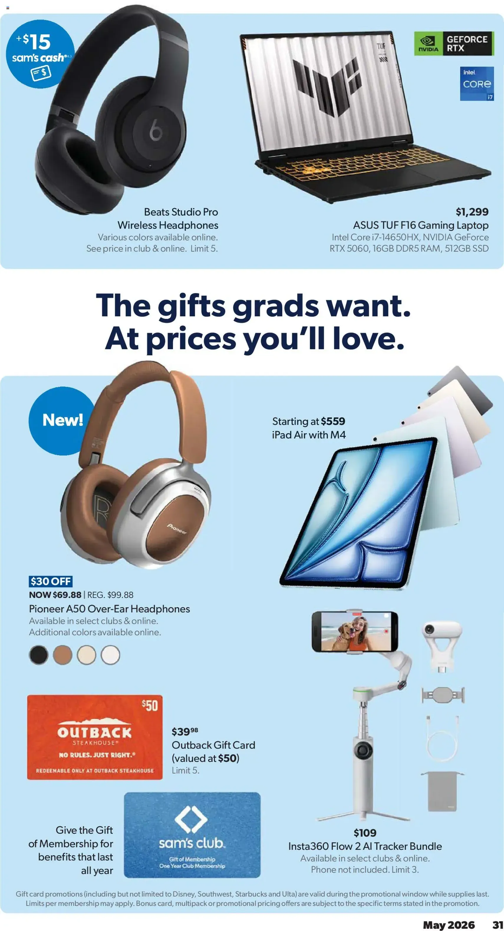 Sam's Club Weekly Ad - valid flyer from 04/29/2026, page 31 of 48