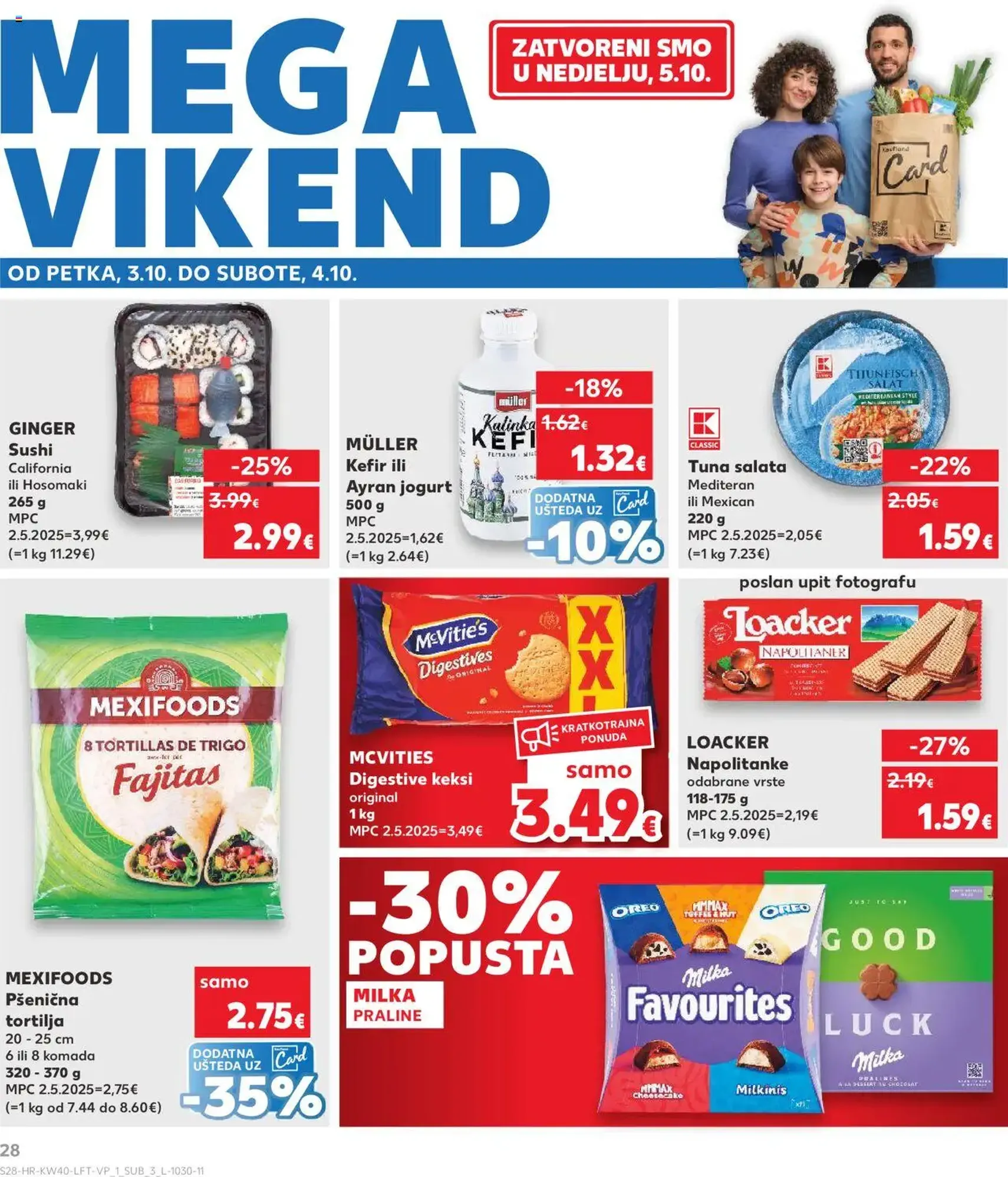 Kaufland HR - Osijek - 2025.10.01. érvényes szórólap 28 oldal 32 oldalból Kaufland HR - Osijek - 2025.10.01. érvényes szórólap 28 oldal 32 oldalból