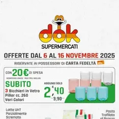 Volantino DOK - anteprima volantino valido dal 06/11/2025