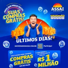 Encarte Assaí Atacadista - pré-visualização do folheto, válido a partir de 27/10/2025