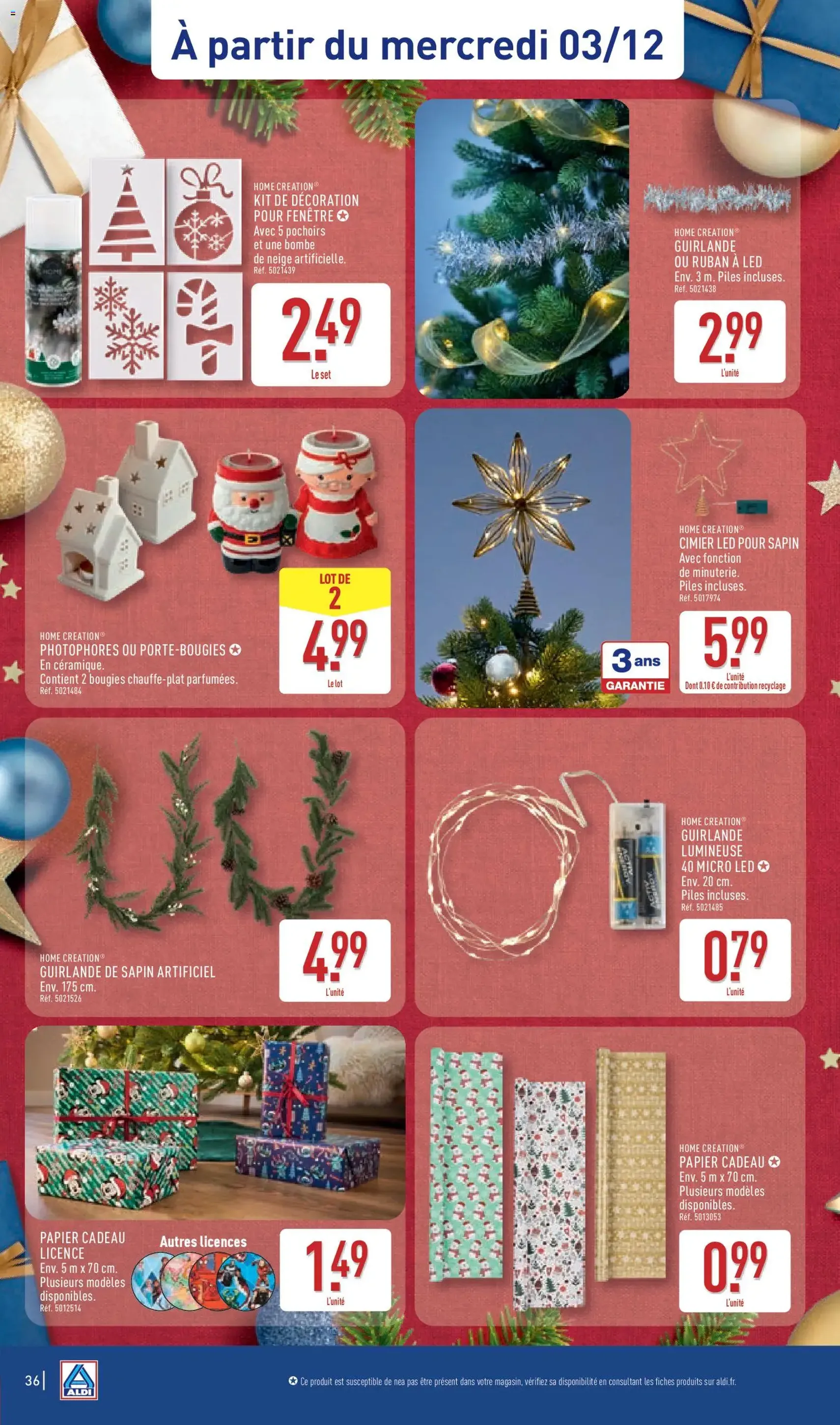 Aldi - Catalogue de la semaine 49 - brochure valable à partir du 02/12/2025, page 39 sur 50
