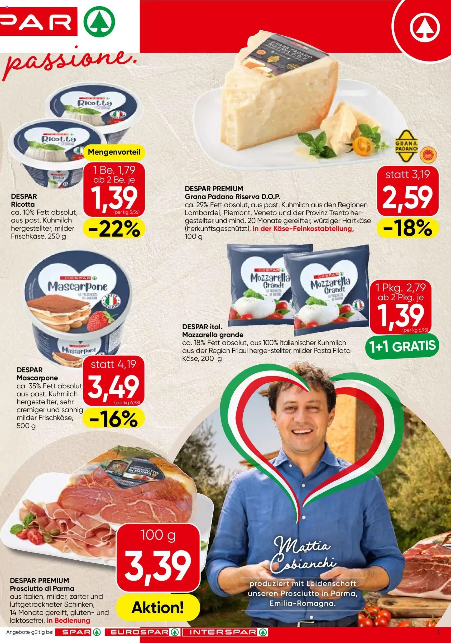 Spar - Flugblatt - Gültiger Prospekt ab 10.09.2026, Seite 3 von insgesamt 24