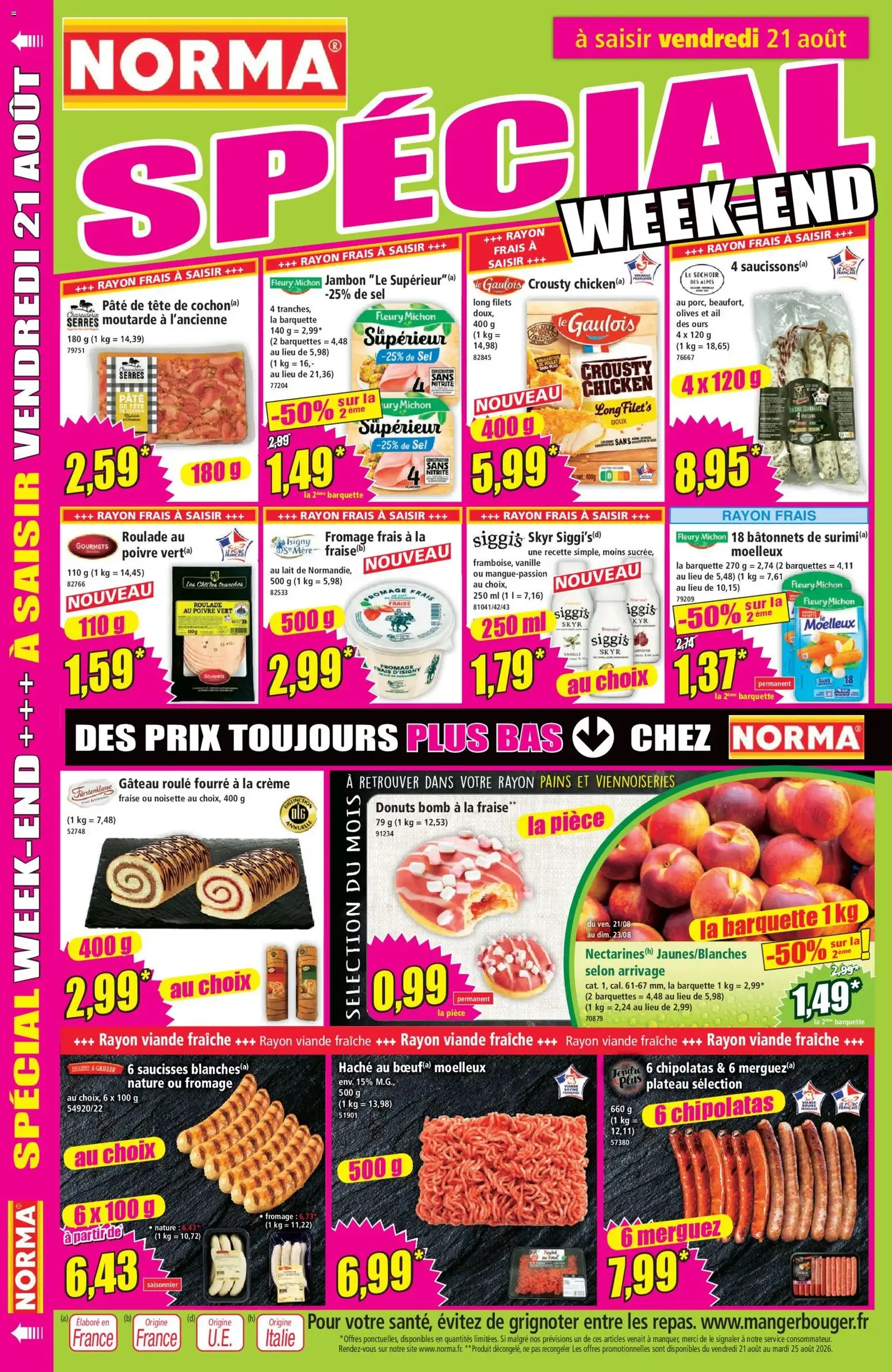 Norma catalogue - brochure valable à partir du 19/08/2026, page 12 sur 12