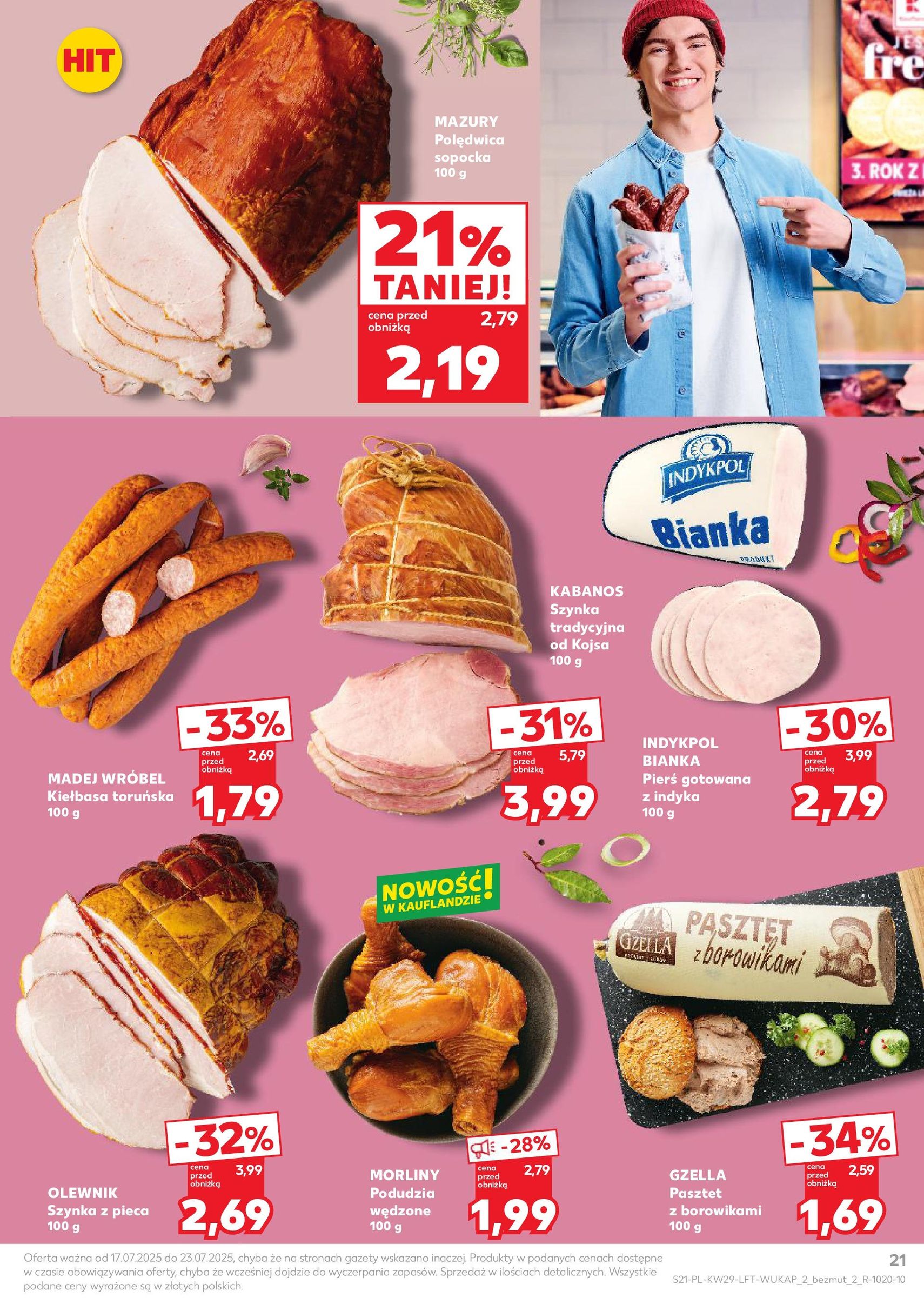 Kaufland gazetka - ważny gazetka od 17.07.2025 strona 21 z 53 Kaufland gazetka - ważny gazetka od 17.07.2025 strona 21 z 53