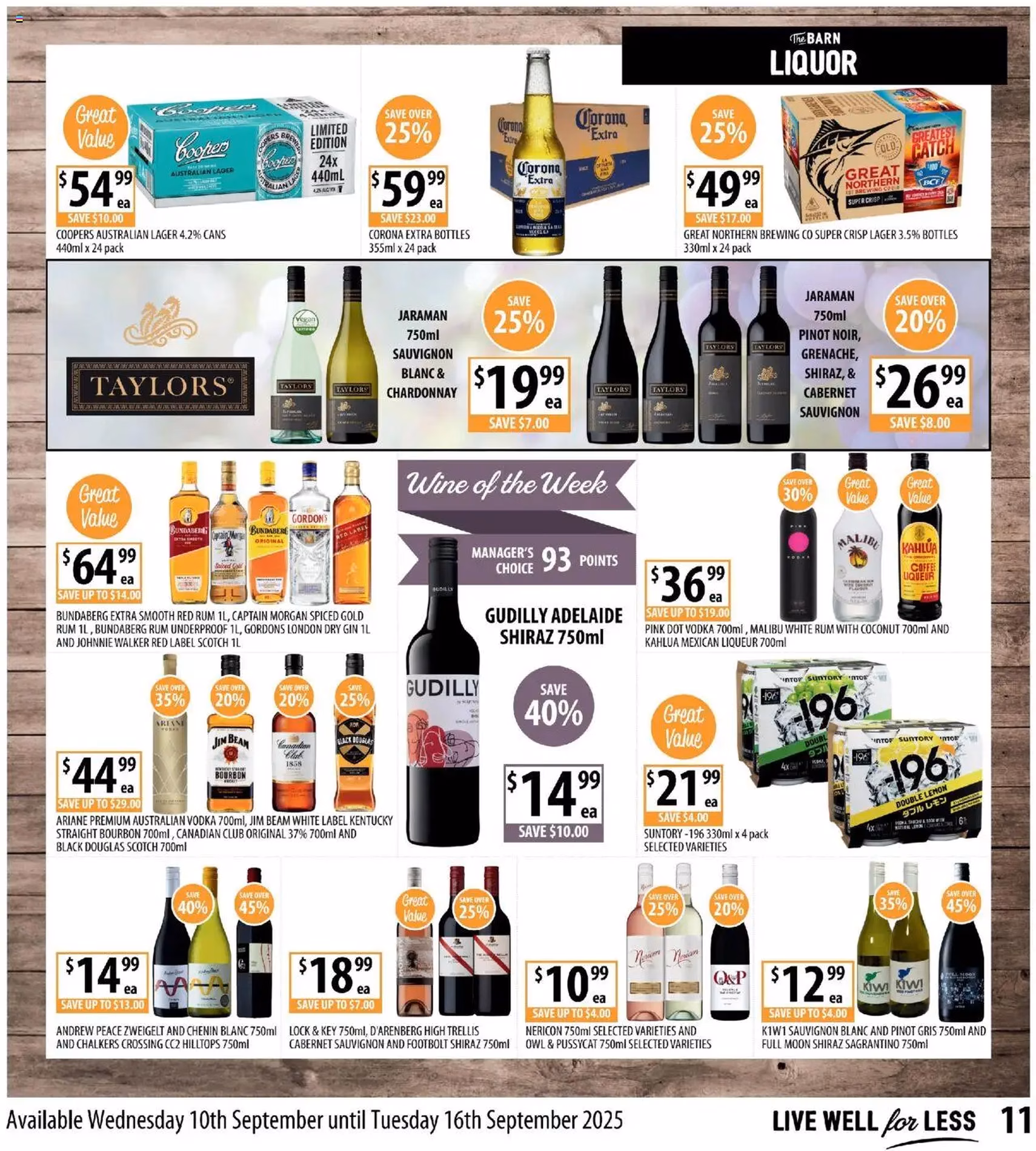 Supabarn Catalogue - valid flyer from 10/09/2025, page 11 of 12 Supabarn Catalogue - valid flyer from 10/09/2025, page 11 of 12