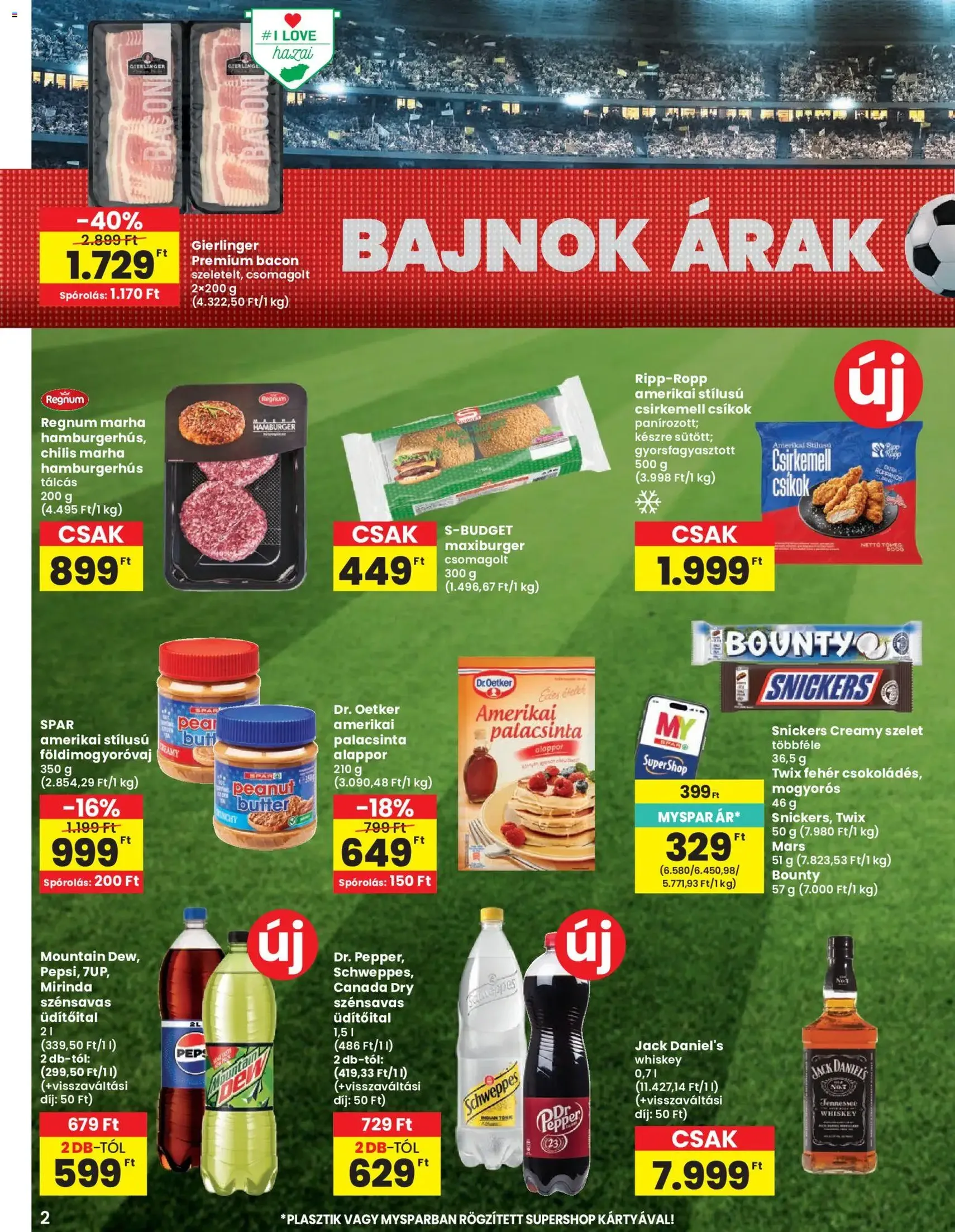 Spar akciós újság - 2026.06.04. érvényes szórólap 2 oldal 20 oldalból