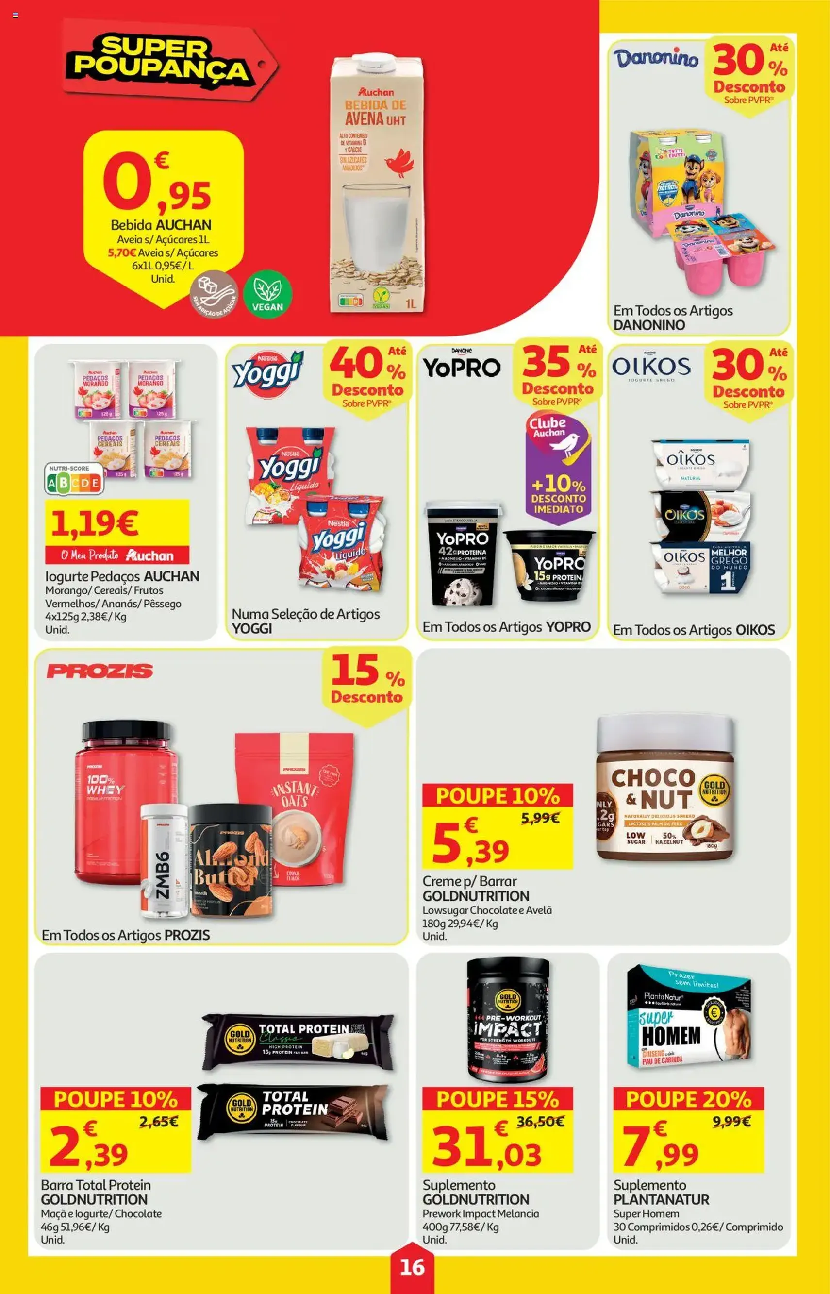 Auchan folheto - folheto válido a partir de 16/10/2025 página 16 de 40 Auchan folheto - folheto válido a partir de 16/10/2025 página 16 de 40