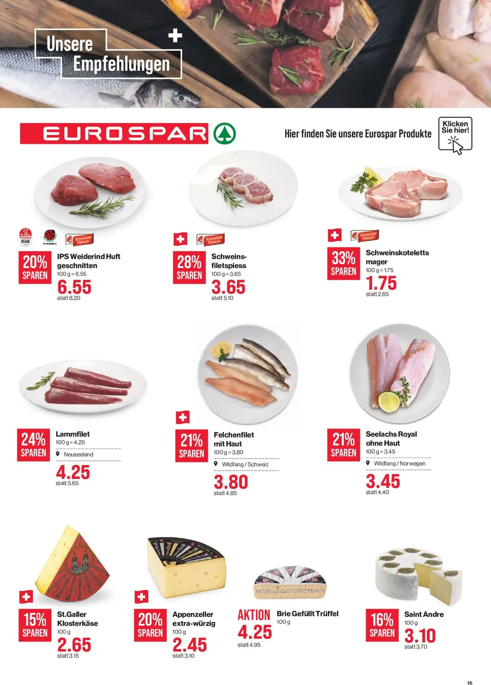 SPAR aktionen - Gültiger Prospekt ab 10.09.2026, Seite 16 von insgesamt 17