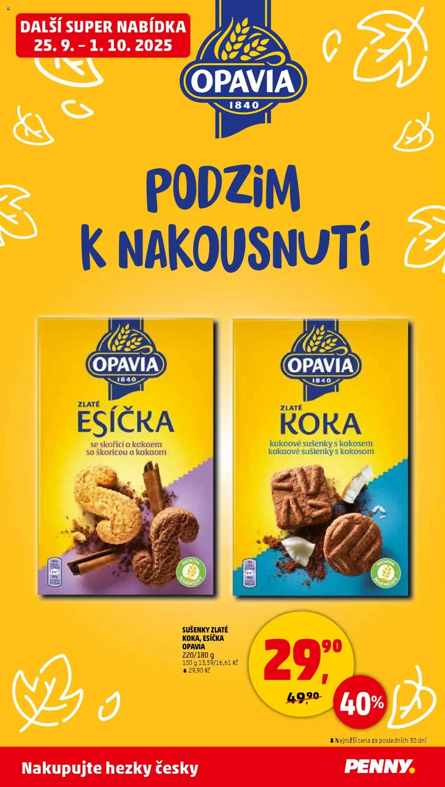 Penny Market leták - Čtvrtečník - platný leták od 25.09.2025 strana 34 z 35