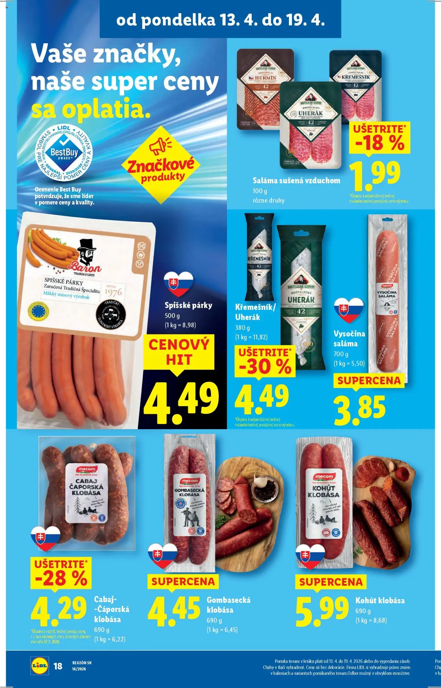 Lidl leták - platný leták od 13.04.2026 strana 20 z 89