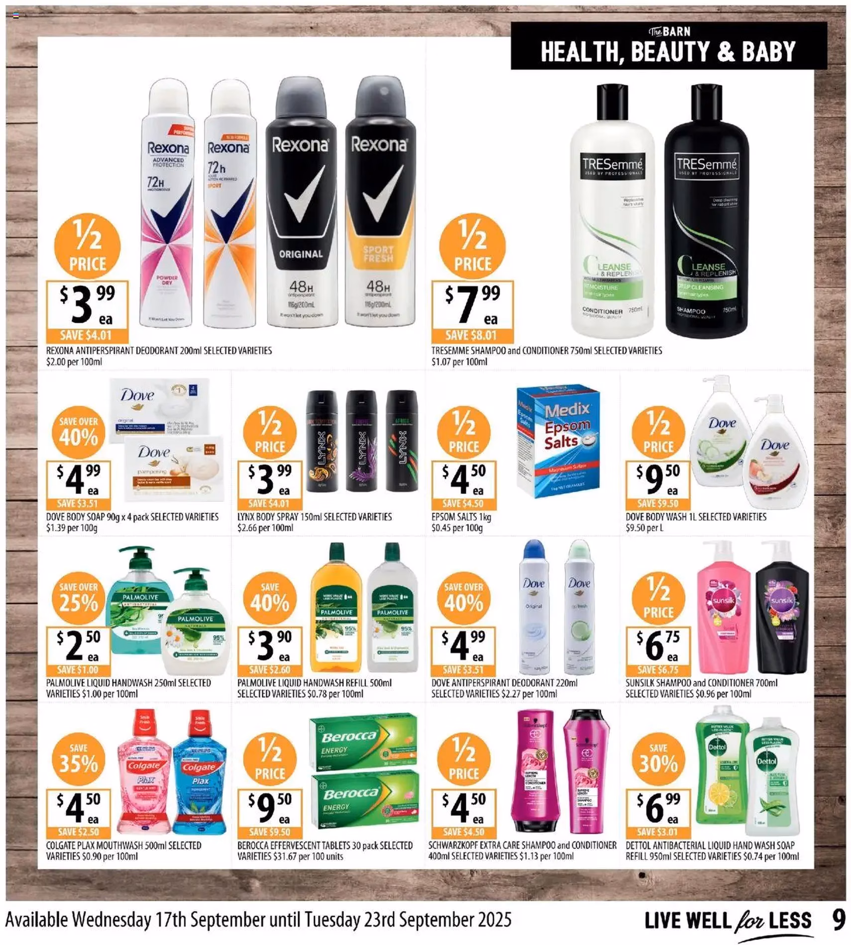 Supabarn Catalogue - valid flyer from 17/09/2025, page 9 of 12