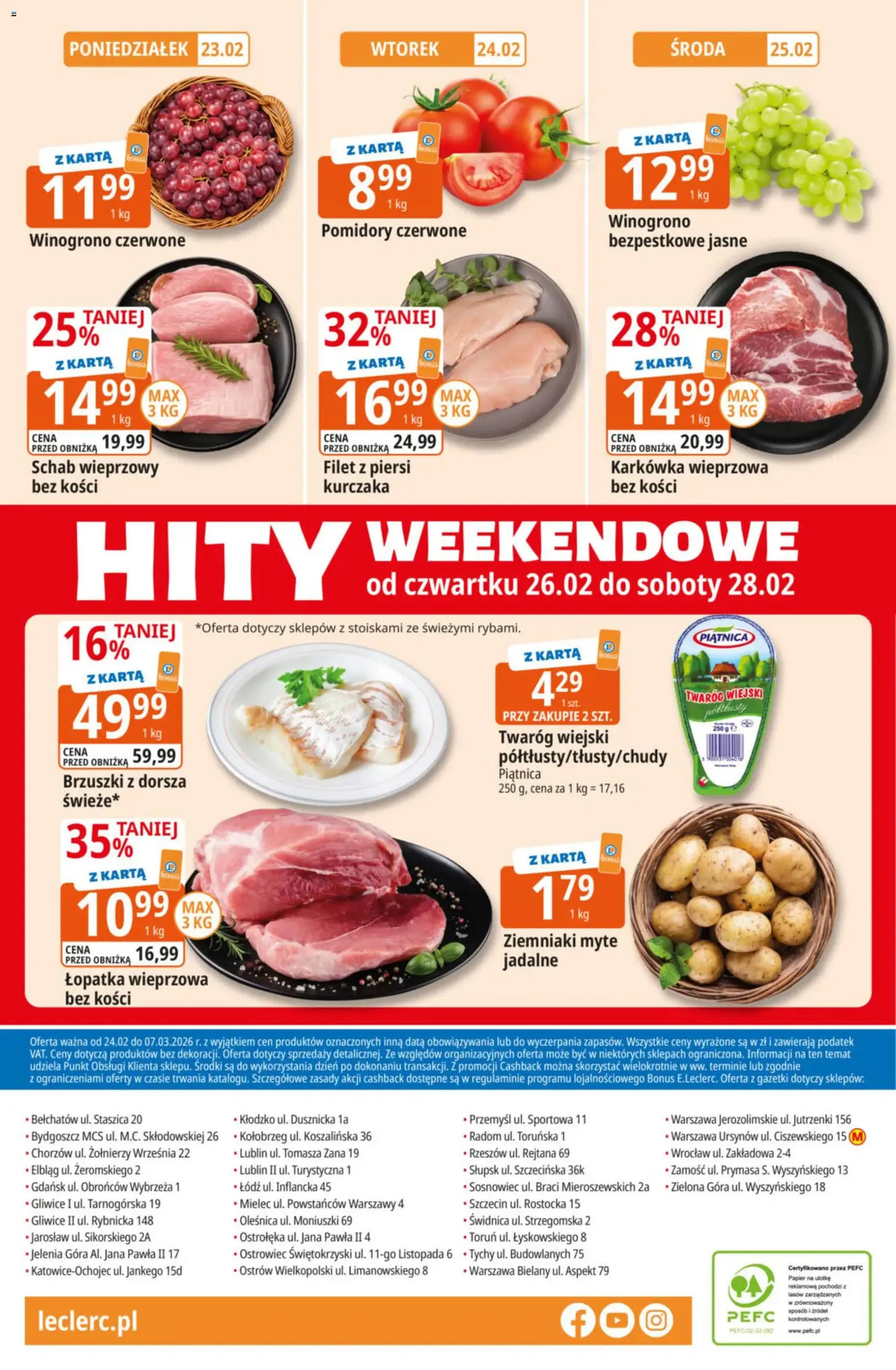 E.Leclerc Gazetka - ważny gazetka od 24.02.2026 strona 32 z 32