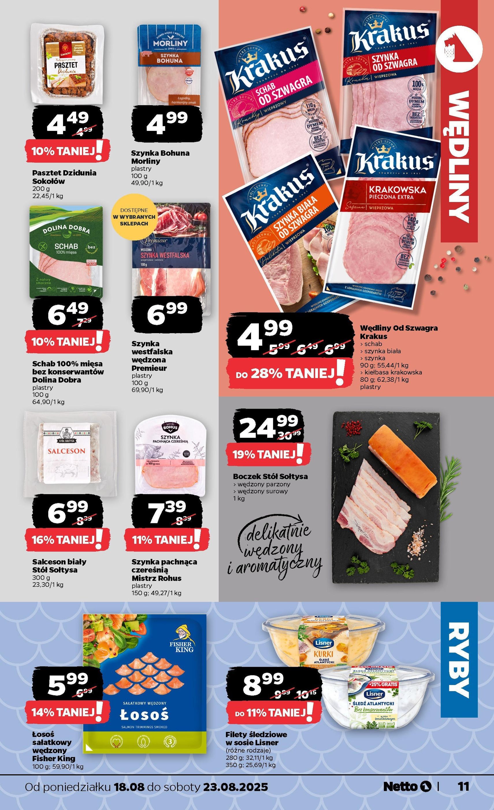 Netto gazetka - Spożywcza - ważny gazetka od 18.08.2025 strona 11 z 33 Netto gazetka - Spożywcza - ważny gazetka od 18.08.2025 strona 11 z 33
