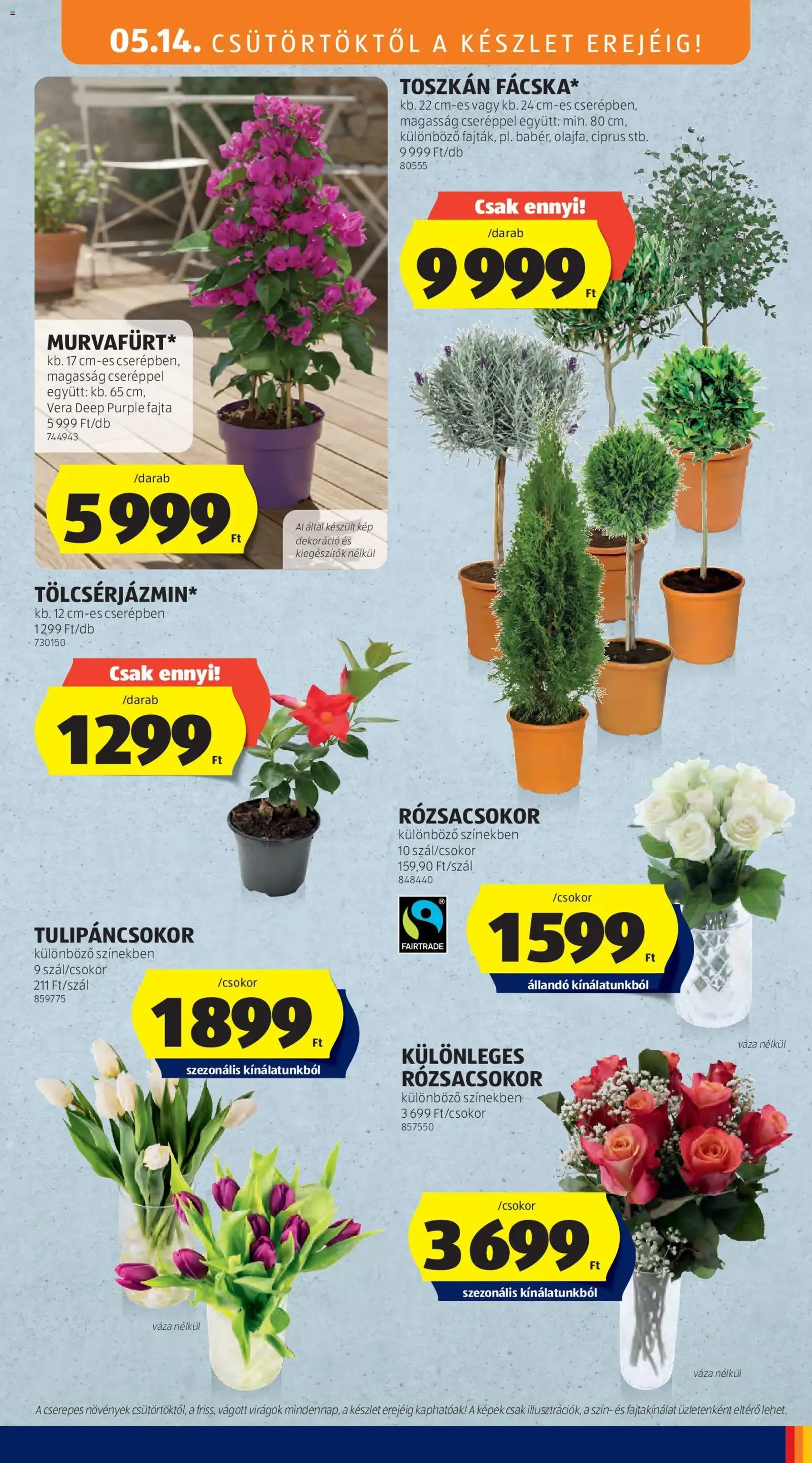 Aldi akciós újság - 2026.05.14. érvényes szórólap 29 oldal 36 oldalból