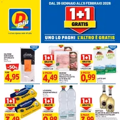 Volantino D Più - anteprima volantino valido dal 26/01/2026