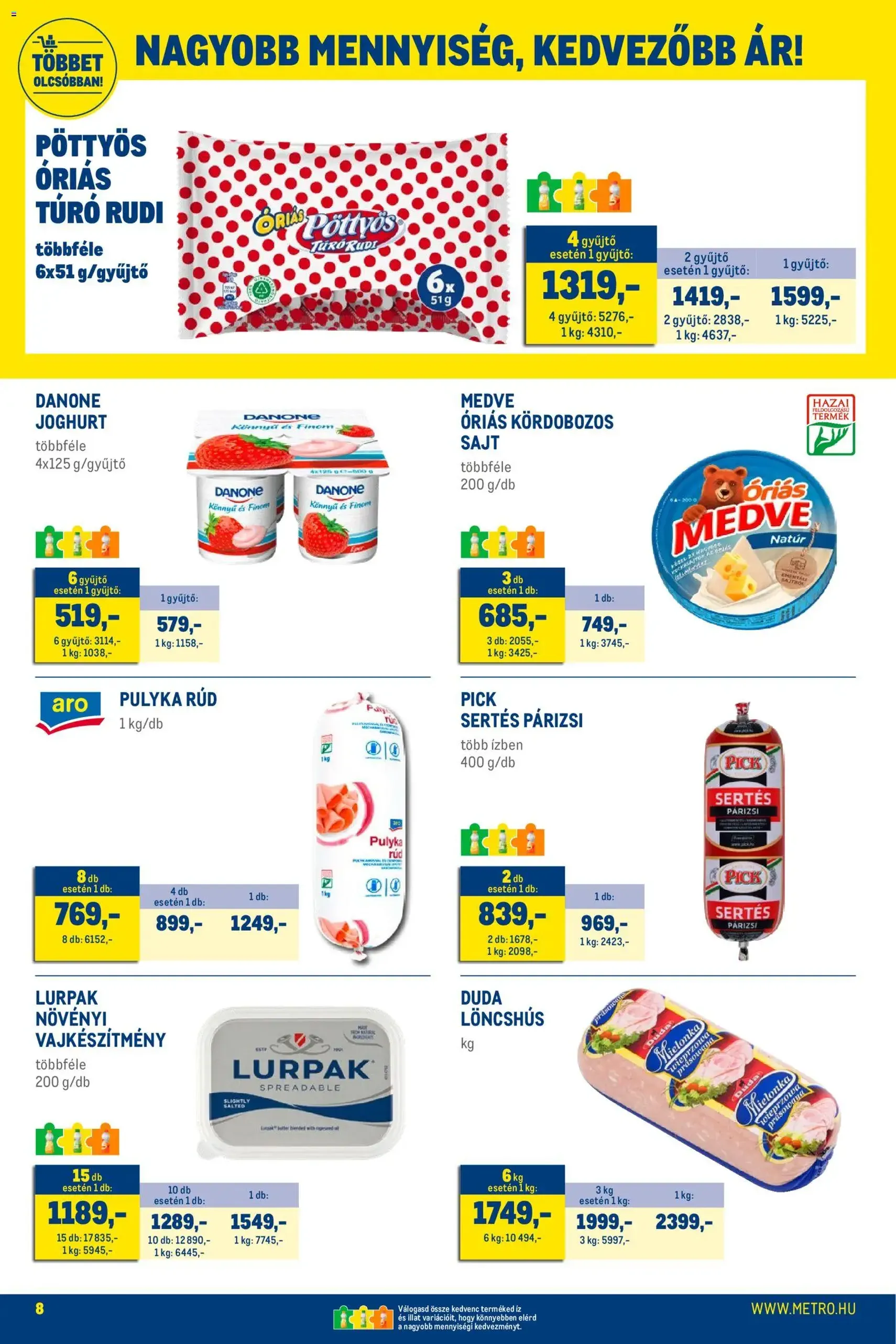 Metro - Élelmiszer és Szezonális katalógus 2026/01 - 2026.01.02. érvényes szórólap 8 oldal 40 oldalból