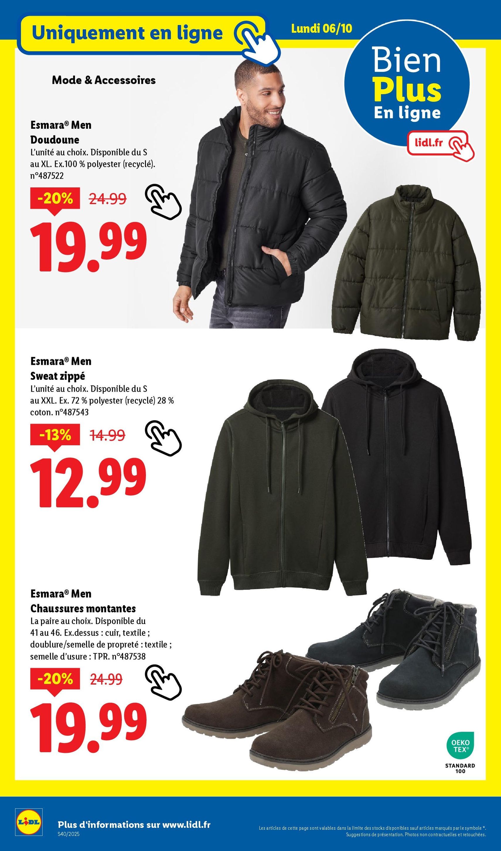 LIDL catalogue semaine 40 - brochure valable à partir du 02/10/2025, page 54 sur 76 LIDL catalogue semaine 40 - brochure valable à partir du 02/10/2025, page 54 sur 76