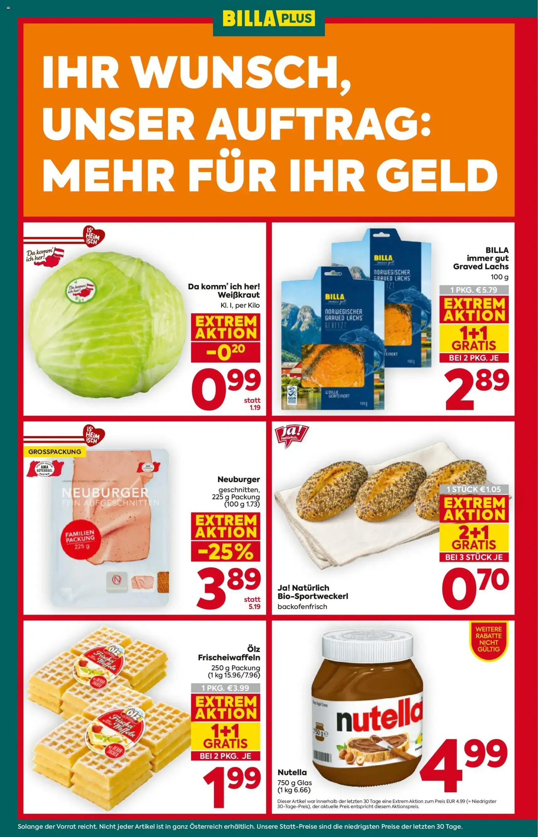 Billa Plus Flugblatt - Gültiger Prospekt ab 12.03.2026, Seite 6 von insgesamt 16