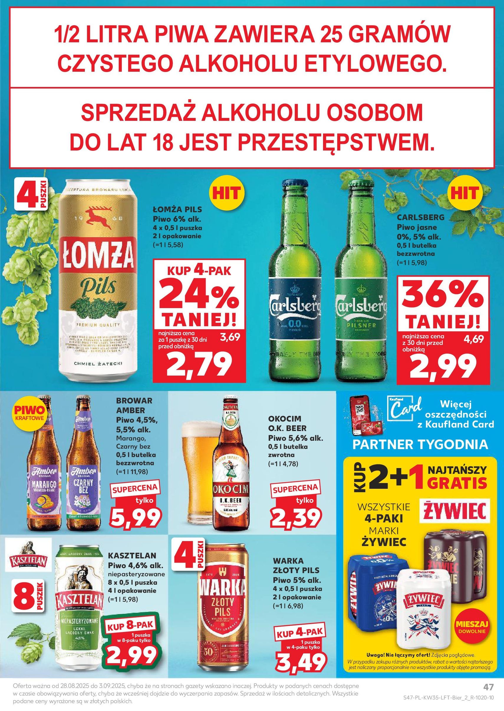 Kaufland gazetka - ważny gazetka od 28.08.2025 strona 47 z 56 Kaufland gazetka - ważny gazetka od 28.08.2025 strona 47 z 56