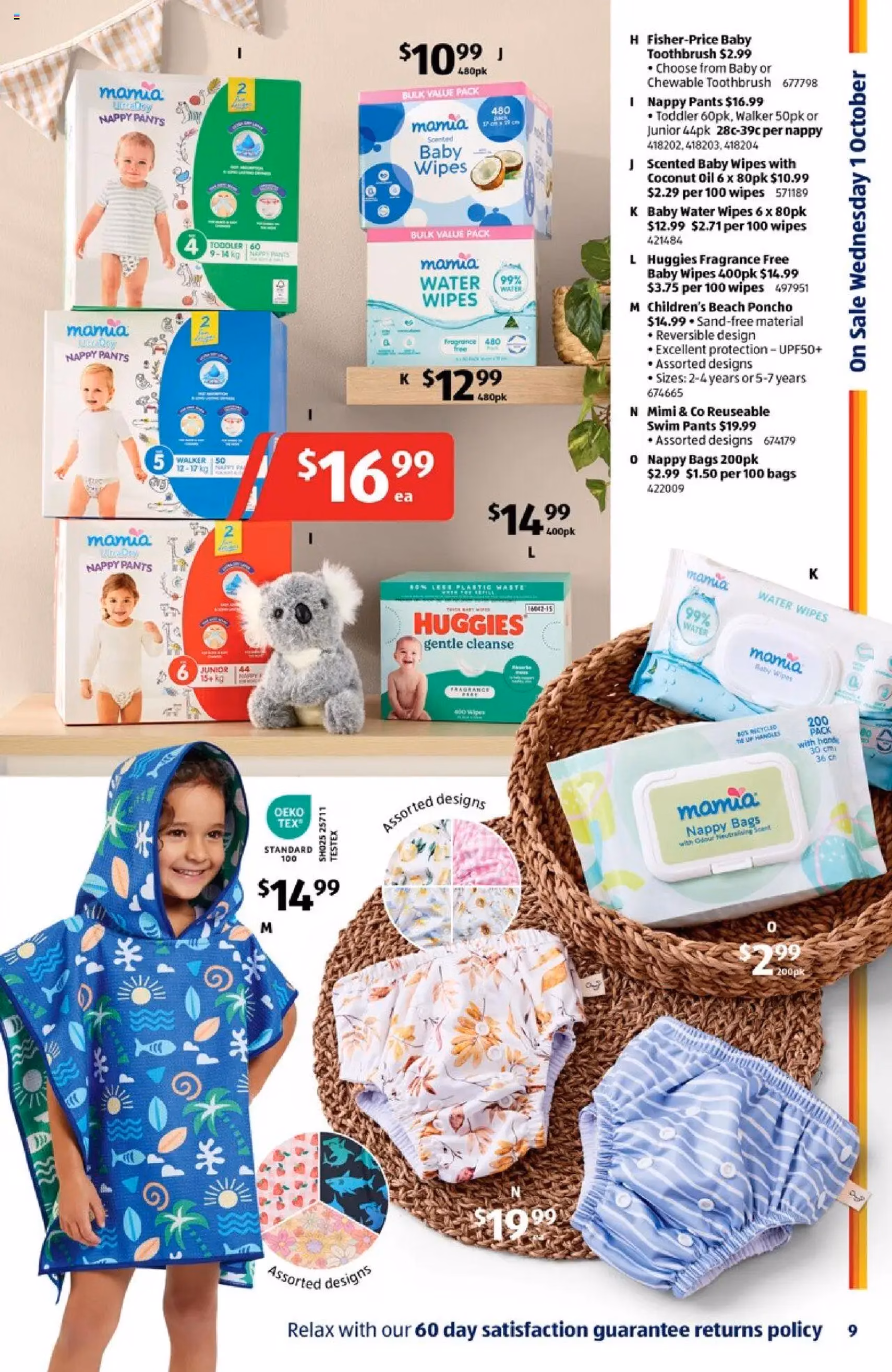 Catalogue Aldi - valid flyer from 01/10/2025, page 9 of 28 Catalogue Aldi - valid flyer from 01/10/2025, page 9 of 28