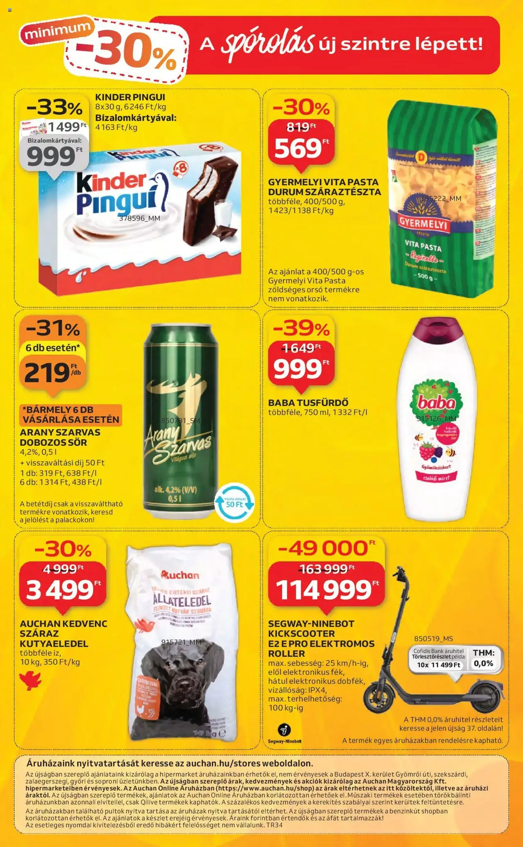 Auchan Akciós újság - 2025.08.21. érvényes szórólap 42 oldal 42 oldalból