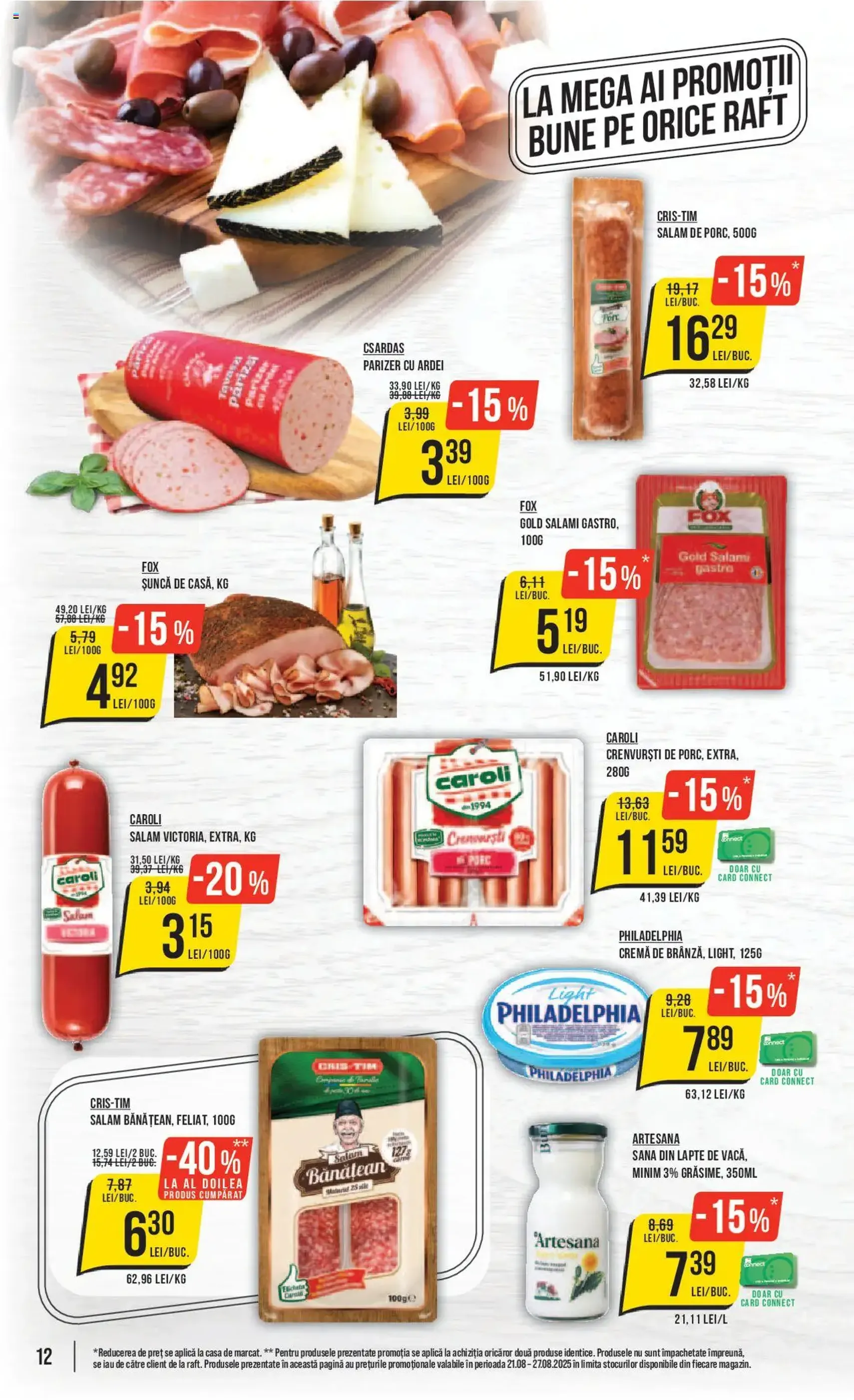 Catalog Mega Image - cataloage valabile începând cu 21.08.2025 pagina 12 din 24 Catalog Mega Image - cataloage valabile începând cu 21.08.2025 pagina 12 din 24