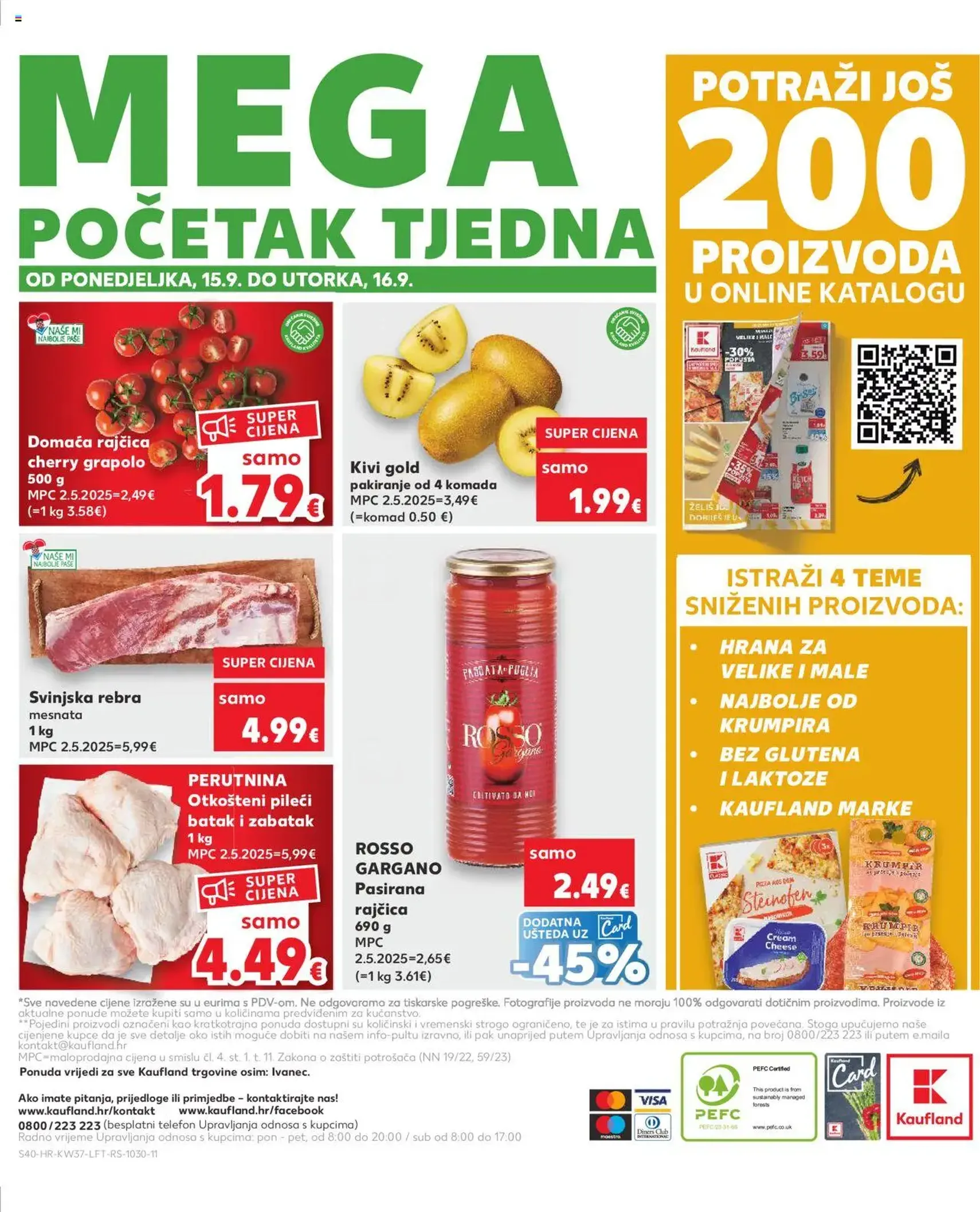 Kaufland HR - Osijek - 2025.09.10. érvényes szórólap 40 oldal 40 oldalból