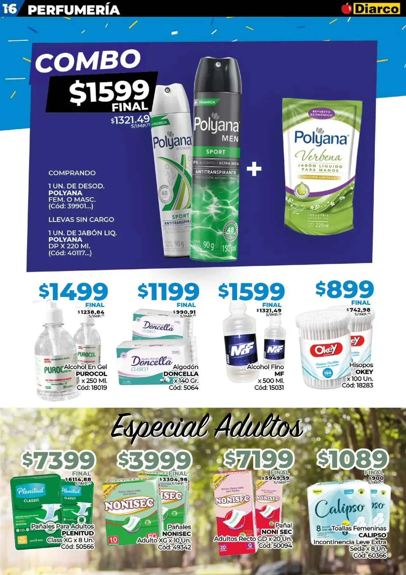 Diarco ofertas - folleto válido desde 21/07/2025 página 16 de 22 Diarco ofertas - folleto válido desde 21/07/2025 página 16 de 22