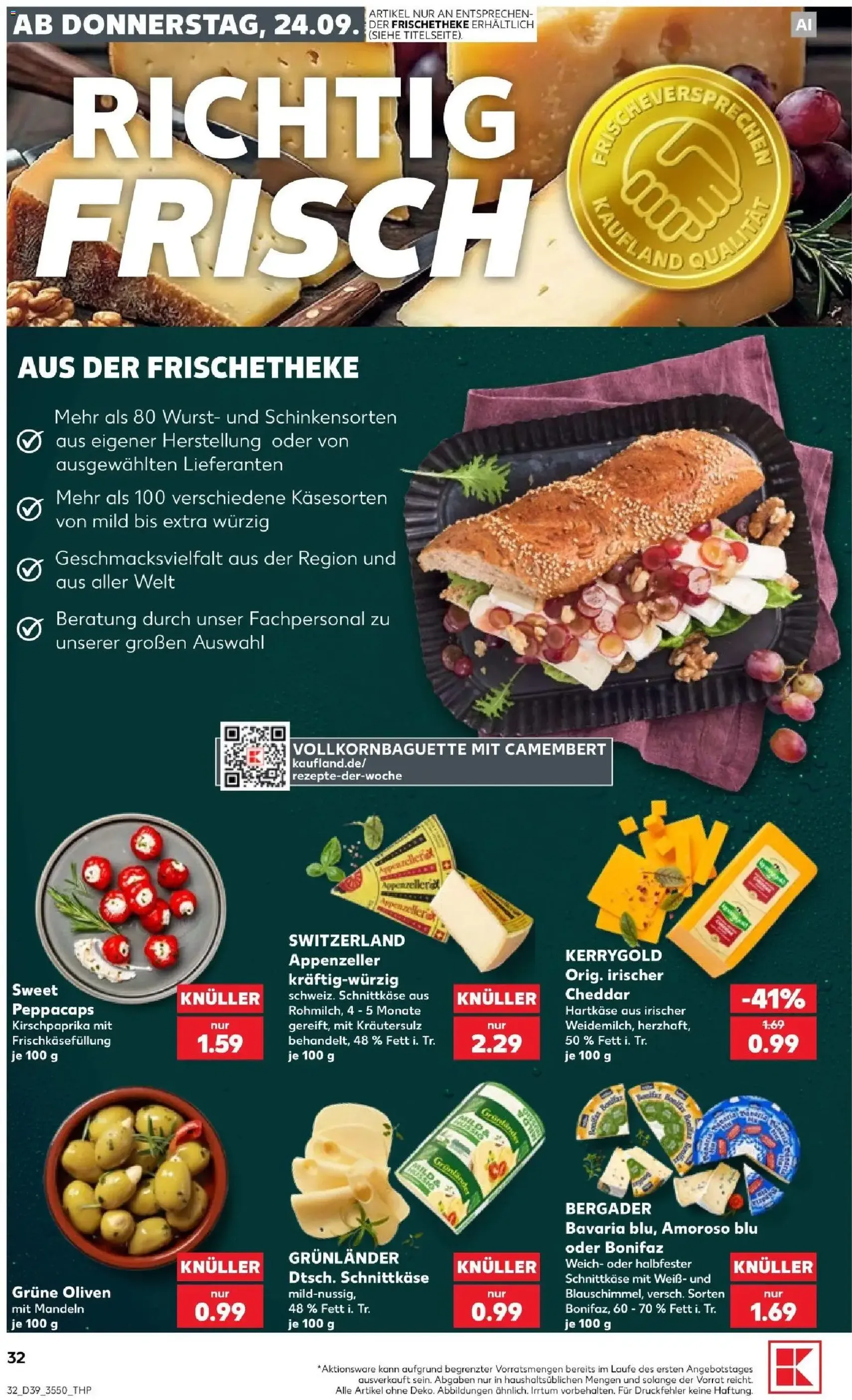 Kaufland Prospekt - Gültiger Prospekt ab 24.09.2026, Seite 32 von insgesamt 72