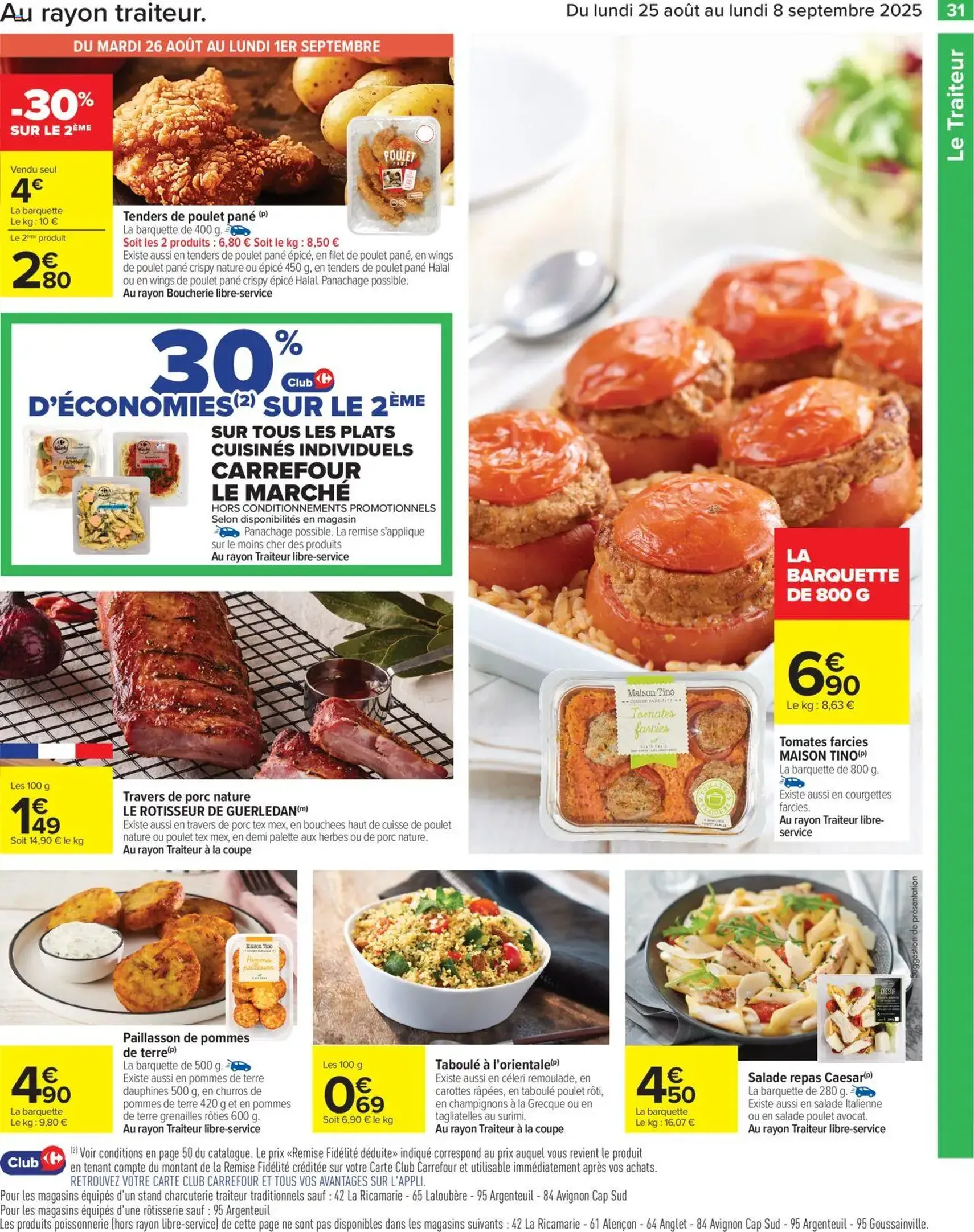 Carrefour catalogue semaine 35 - brochure valable à partir du 25/08/2025, page 33 sur 72 Carrefour catalogue semaine 35 - brochure valable à partir du 25/08/2025, page 33 sur 72