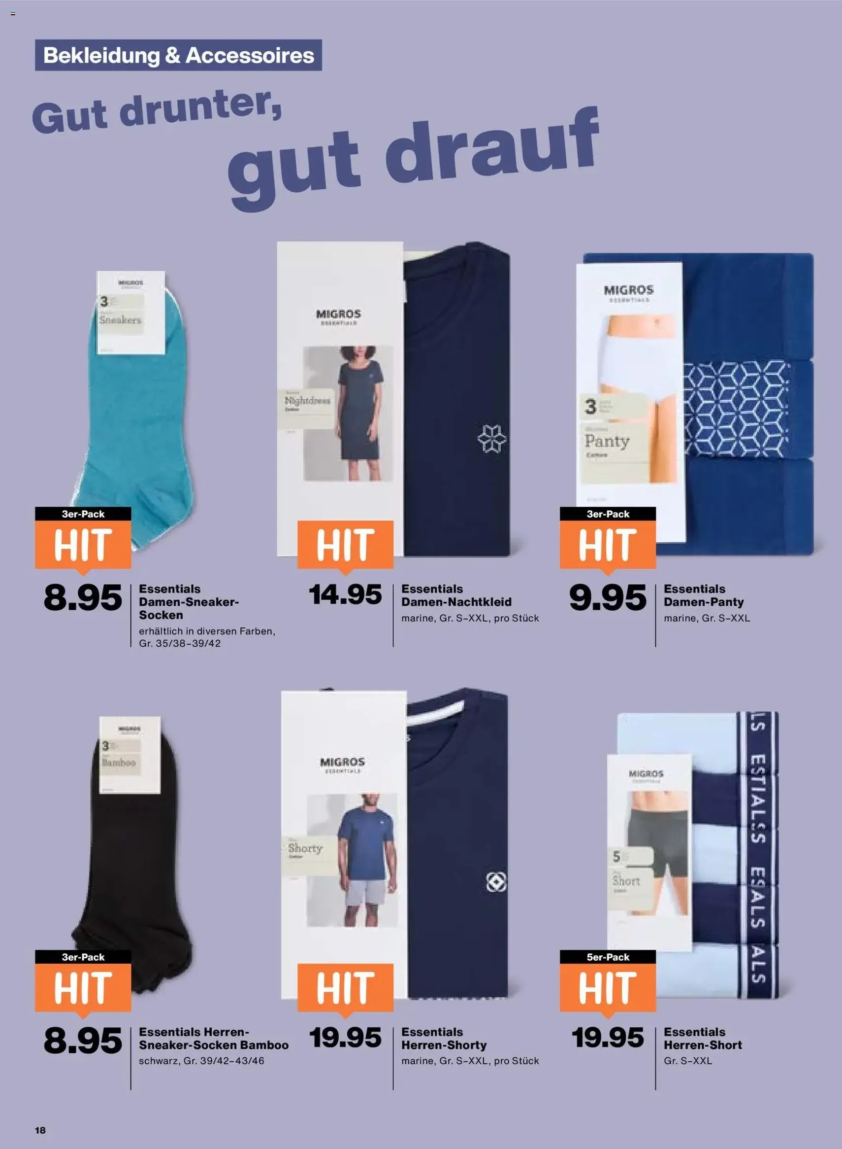 Migros aktionen - Gültiger Prospekt ab 13.08.2026, Seite 18 von insgesamt 20